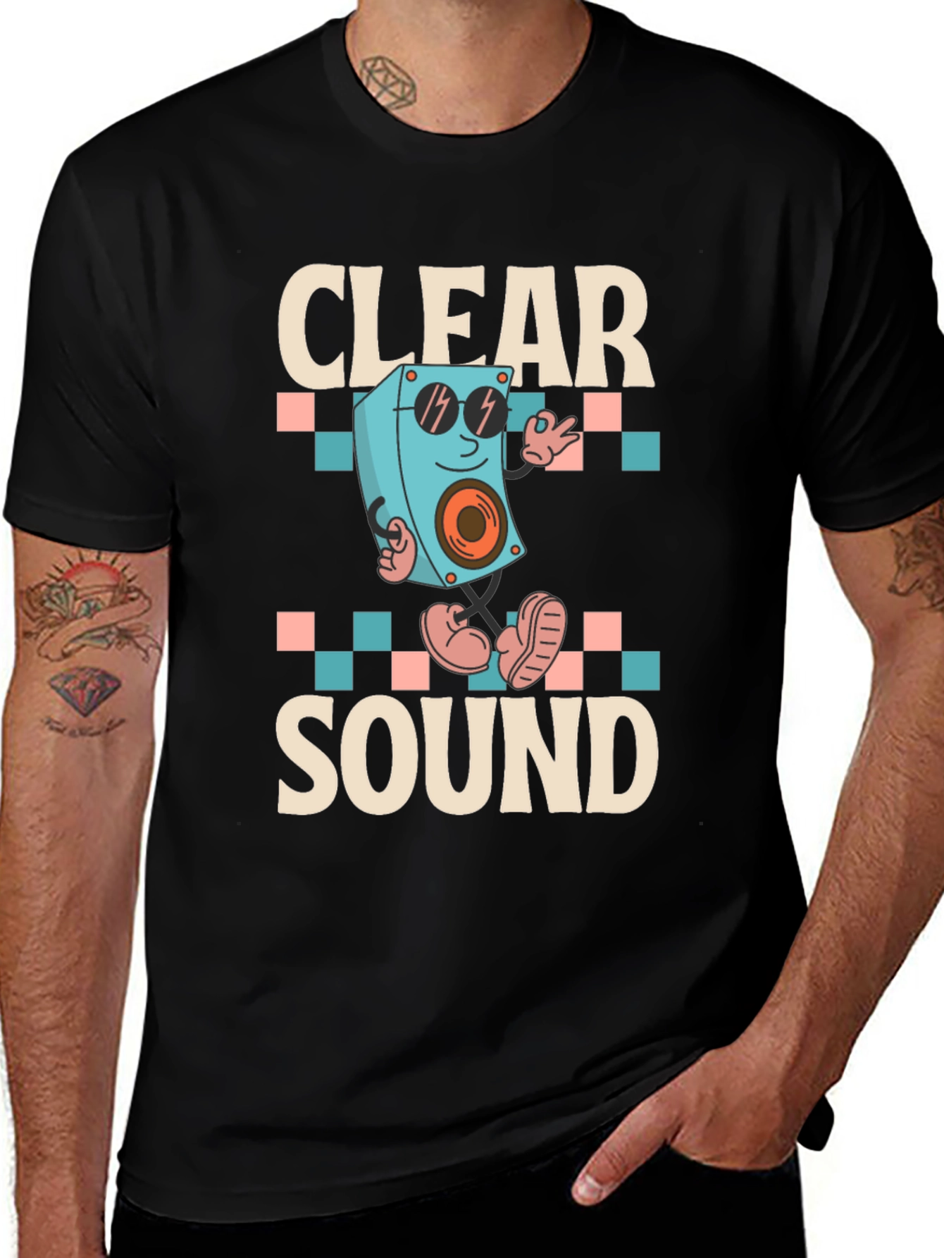 Clear Sound Speaker Graphic Tee