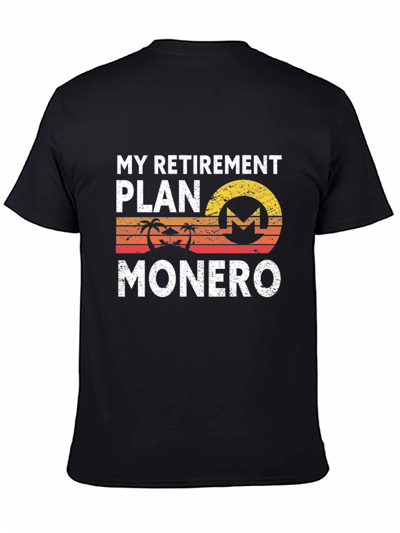 Monero Crypto Retirement Plan T-Shirt