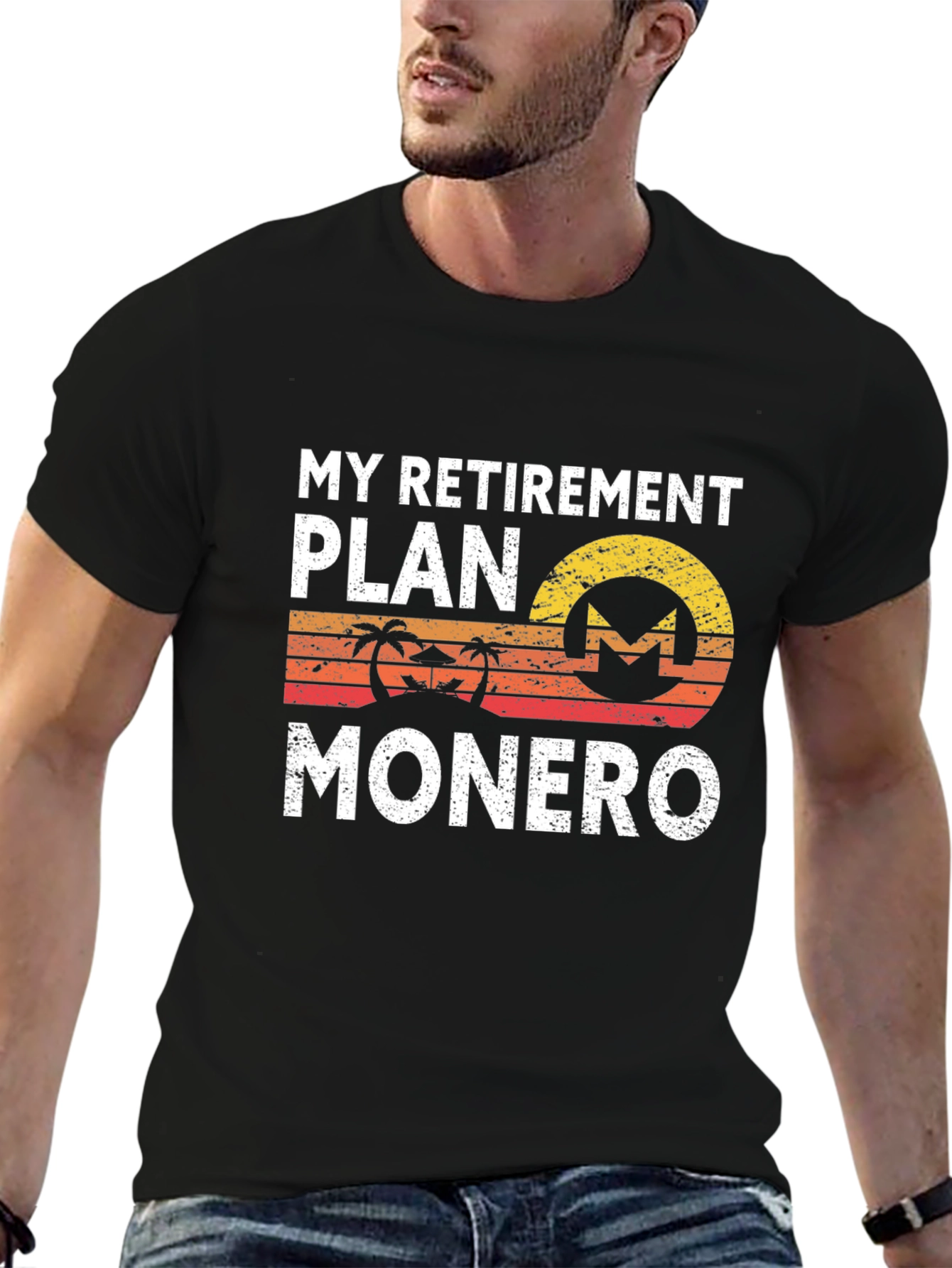 Monero Crypto Retirement Plan T-Shirt