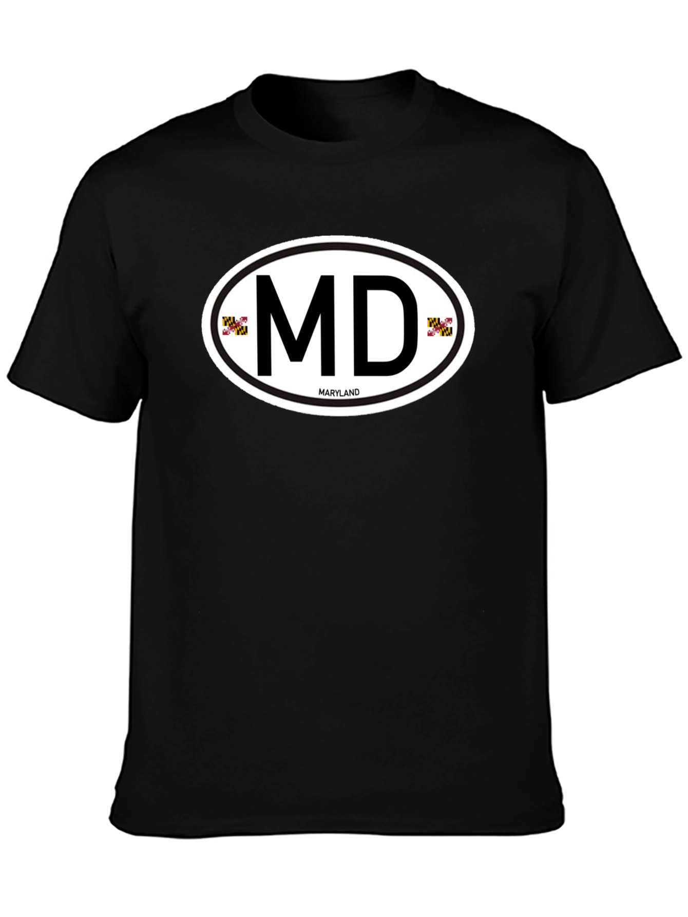 Maryland Pride Tee - MD Oval Design Shirt