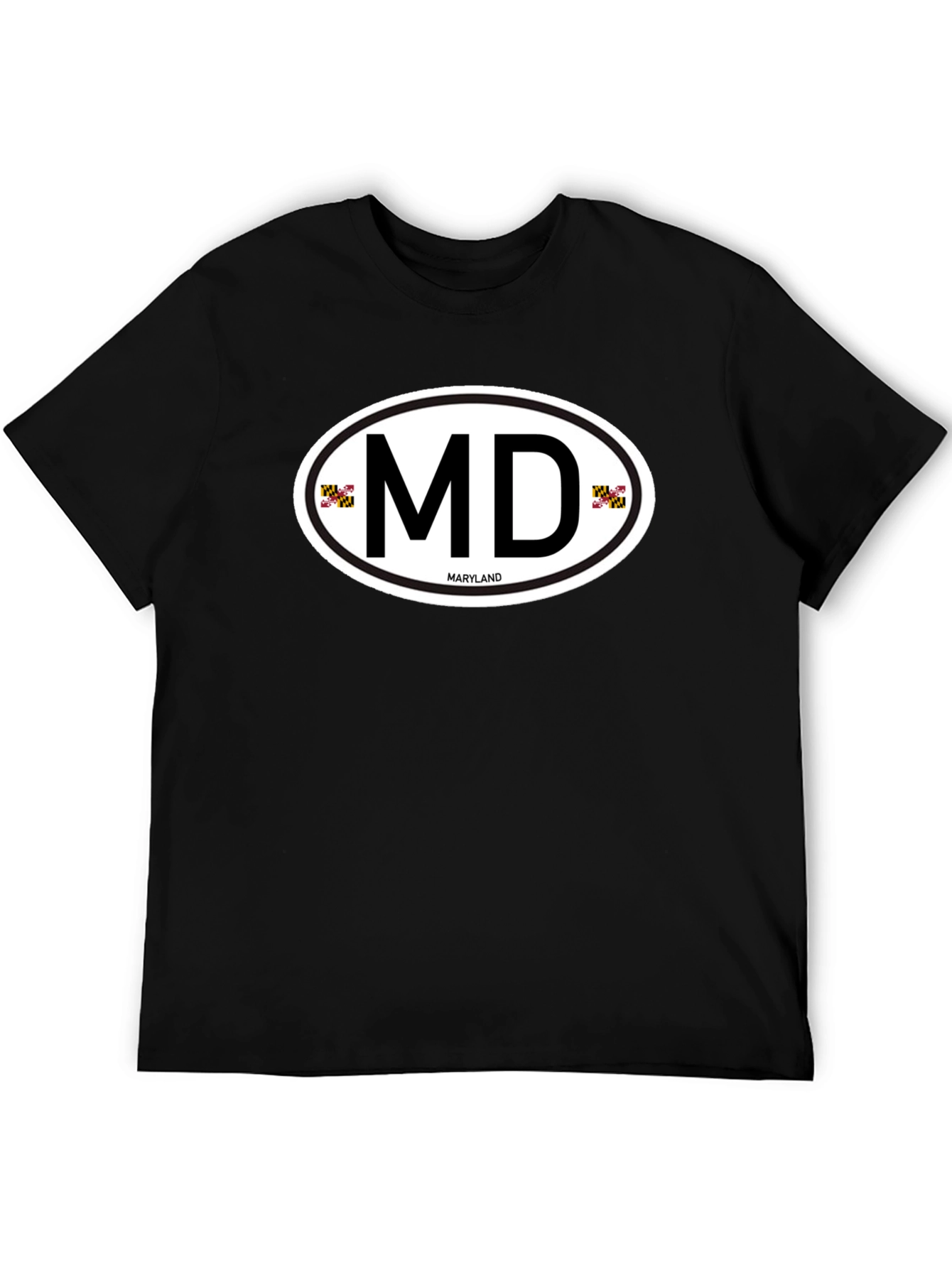 Maryland Pride Tee - MD Oval Design Shirt
