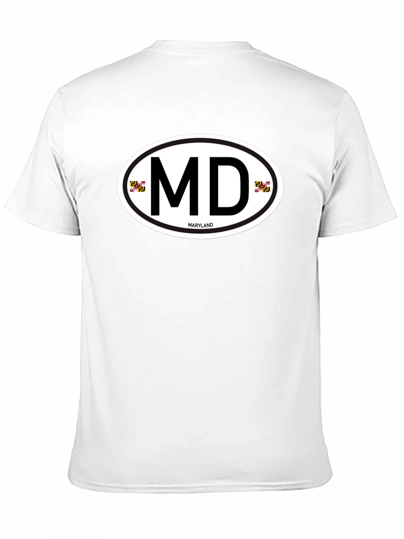 Maryland Pride Tee - MD Oval Design Shirt