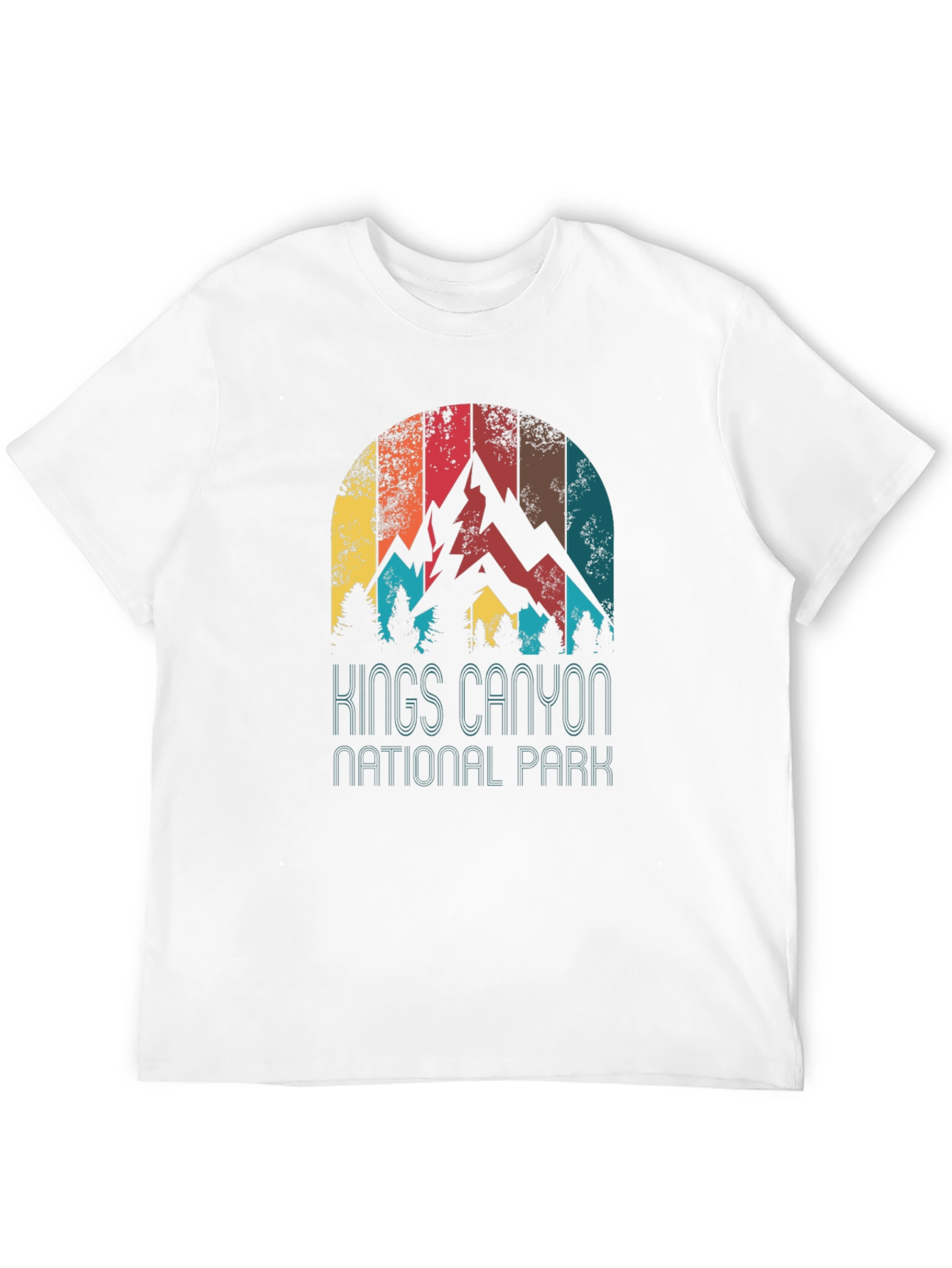 Kings Canyon National Park Retro Graphic Tee