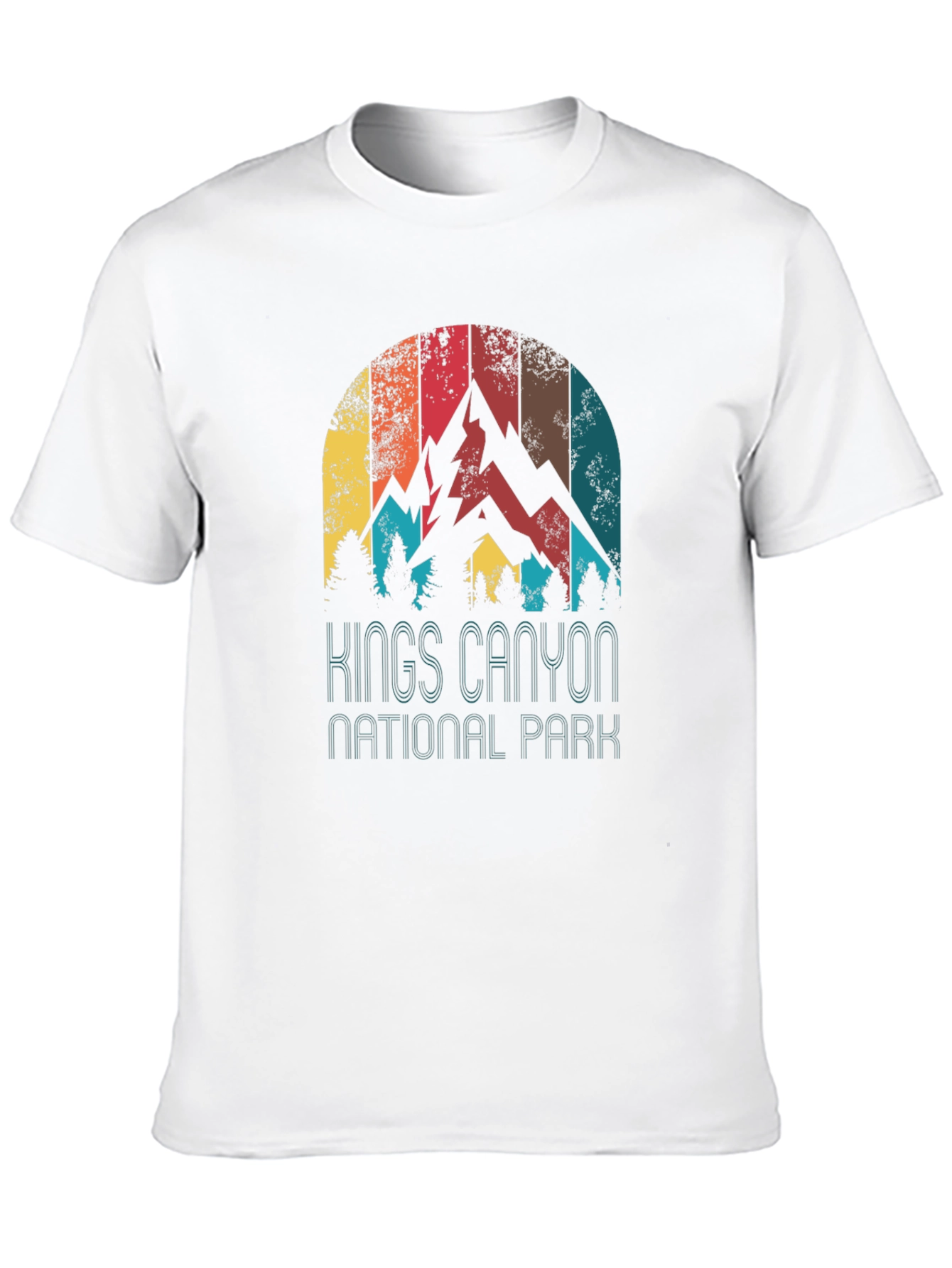 Kings Canyon National Park Retro Graphic Tee