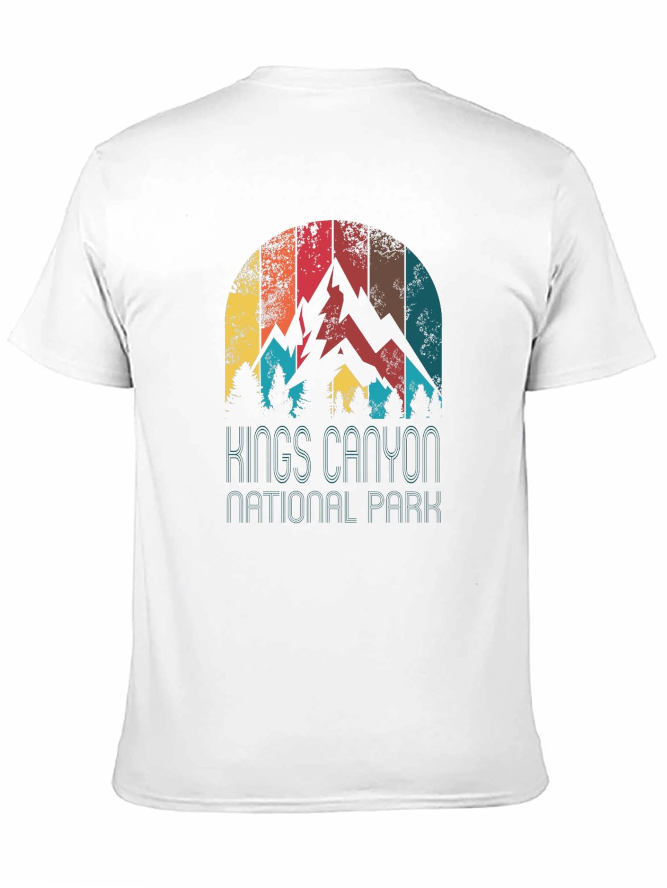 Kings Canyon National Park Retro Graphic Tee