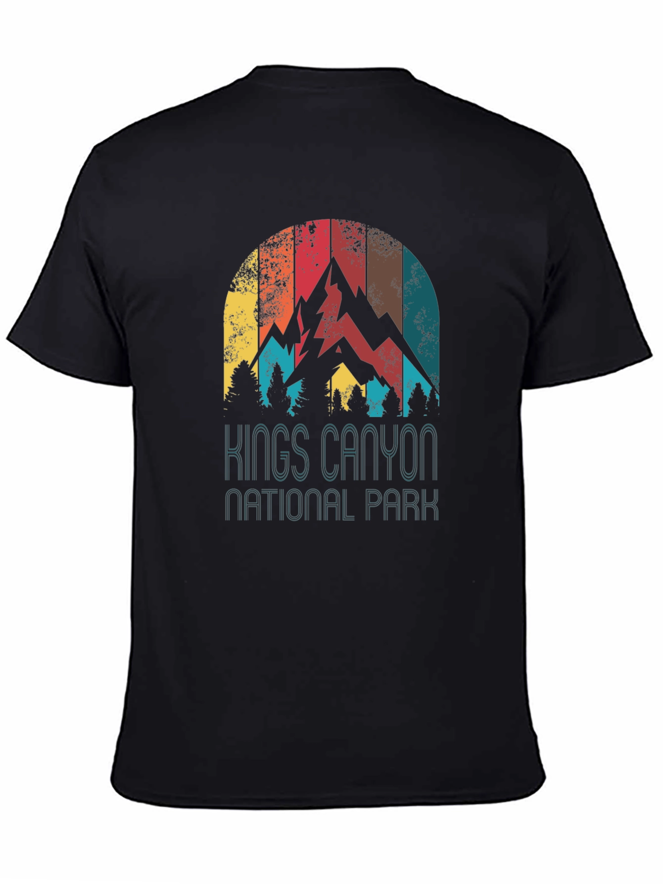 Kings Canyon National Park Retro Graphic Tee