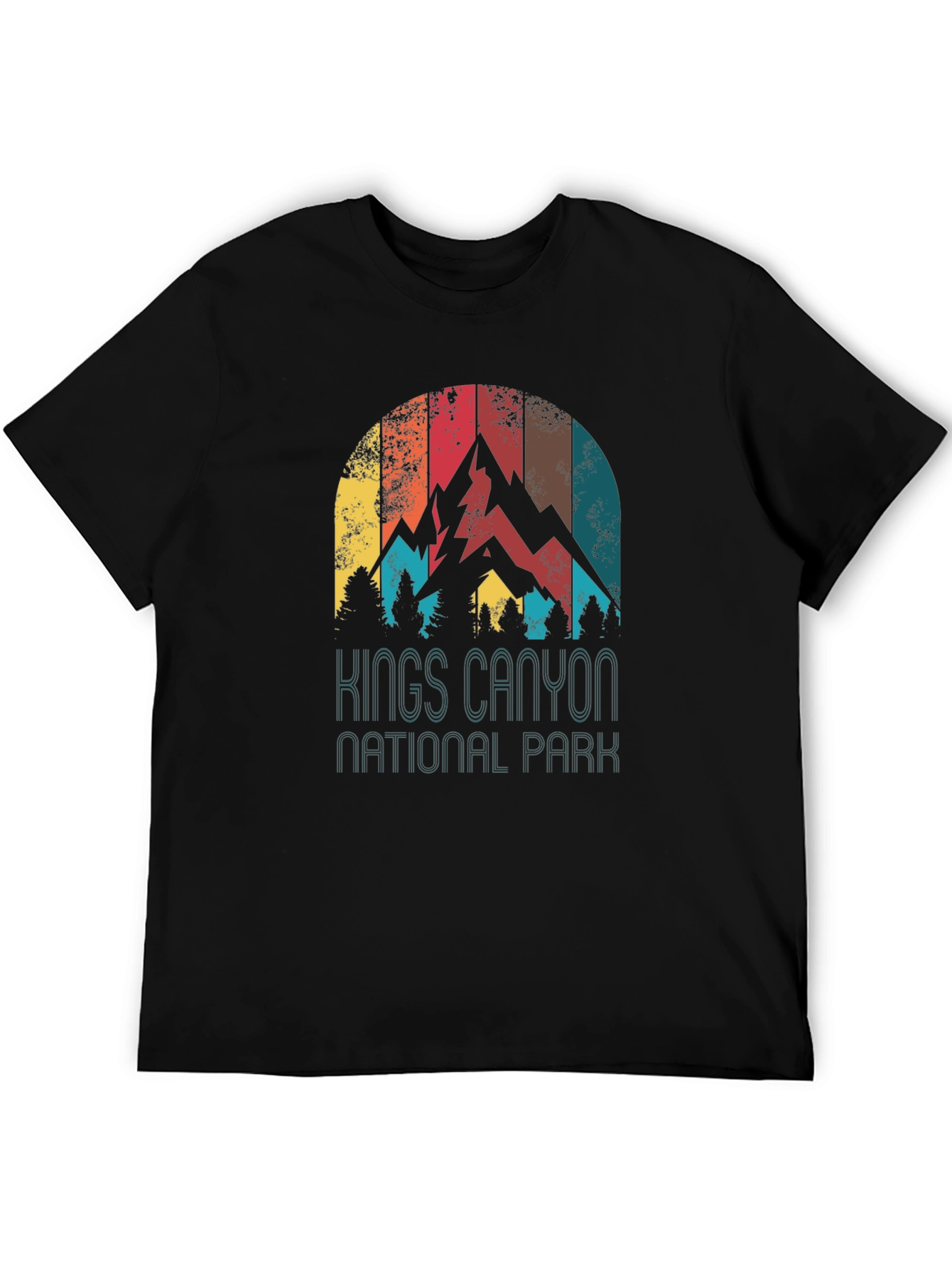 Kings Canyon National Park Retro Graphic Tee