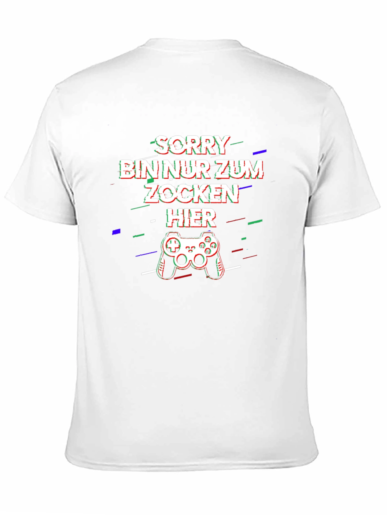 Sorry Bin Nur Zum Zocken Hier T-Shirt