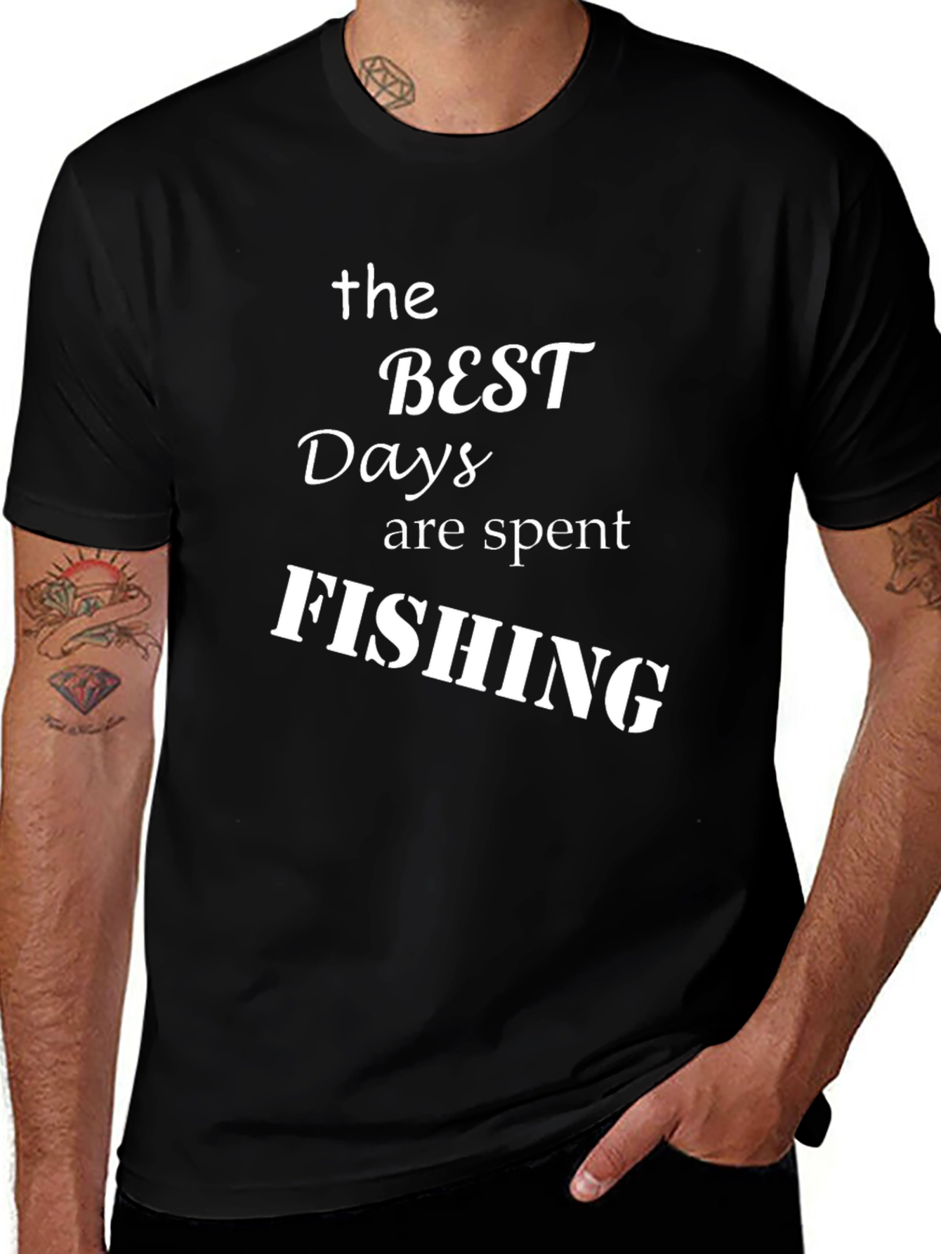 The Best Days Are Spent Fishing T-Shirt