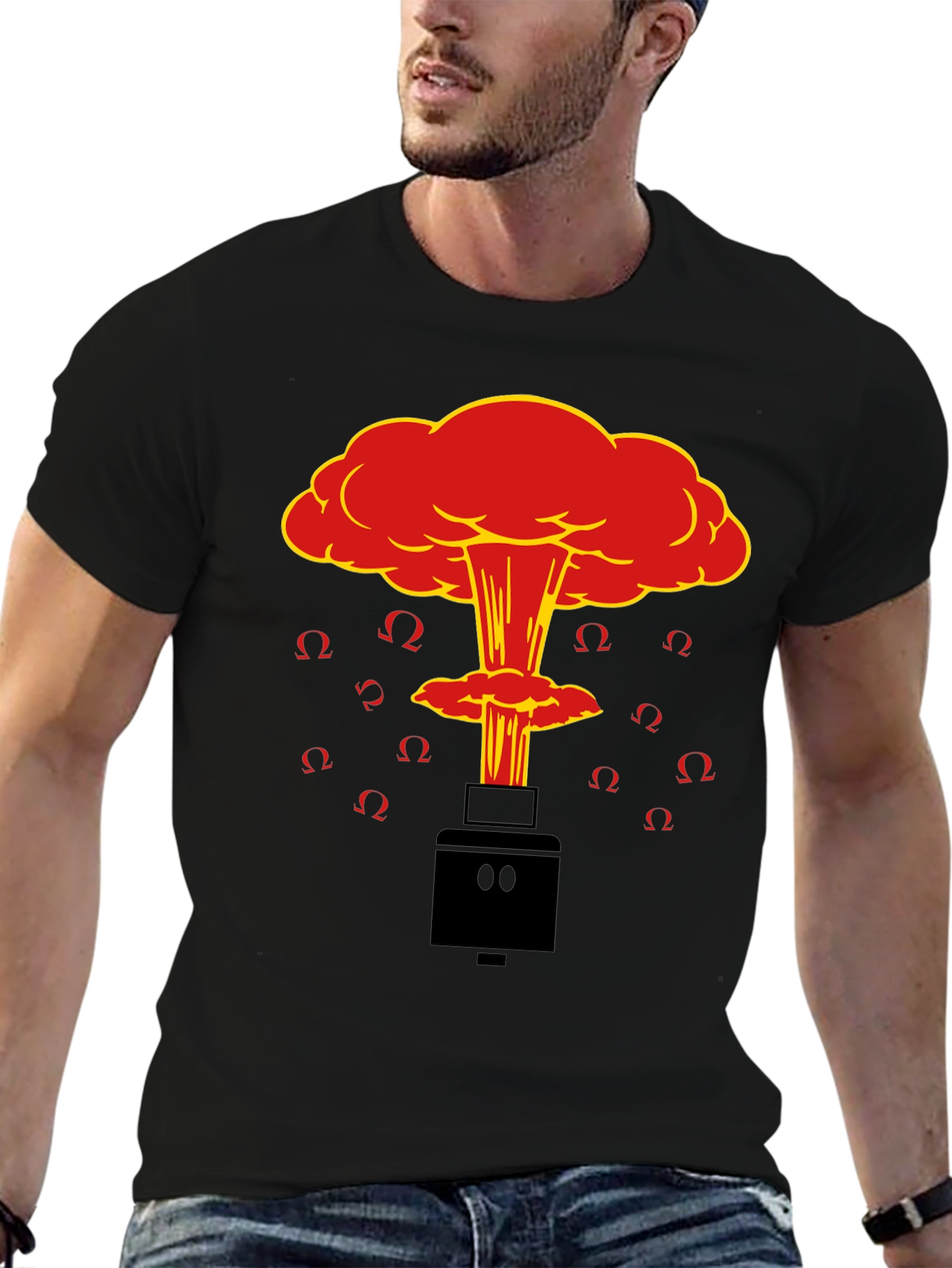 Atomic Vape Black T-Shirt