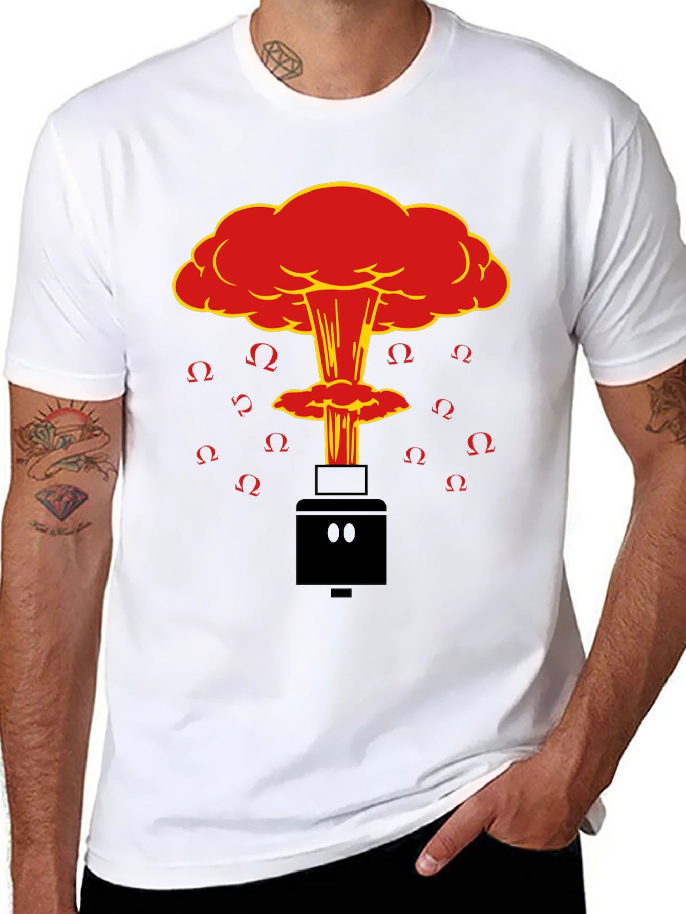 Atomic Vape Black T-Shirt