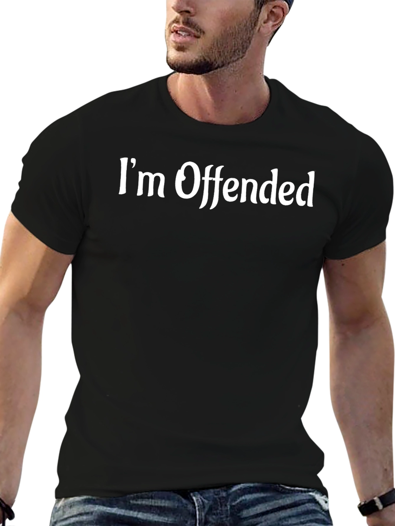 Im Offended T-Shirt Funny Sarcastic Humor Tee