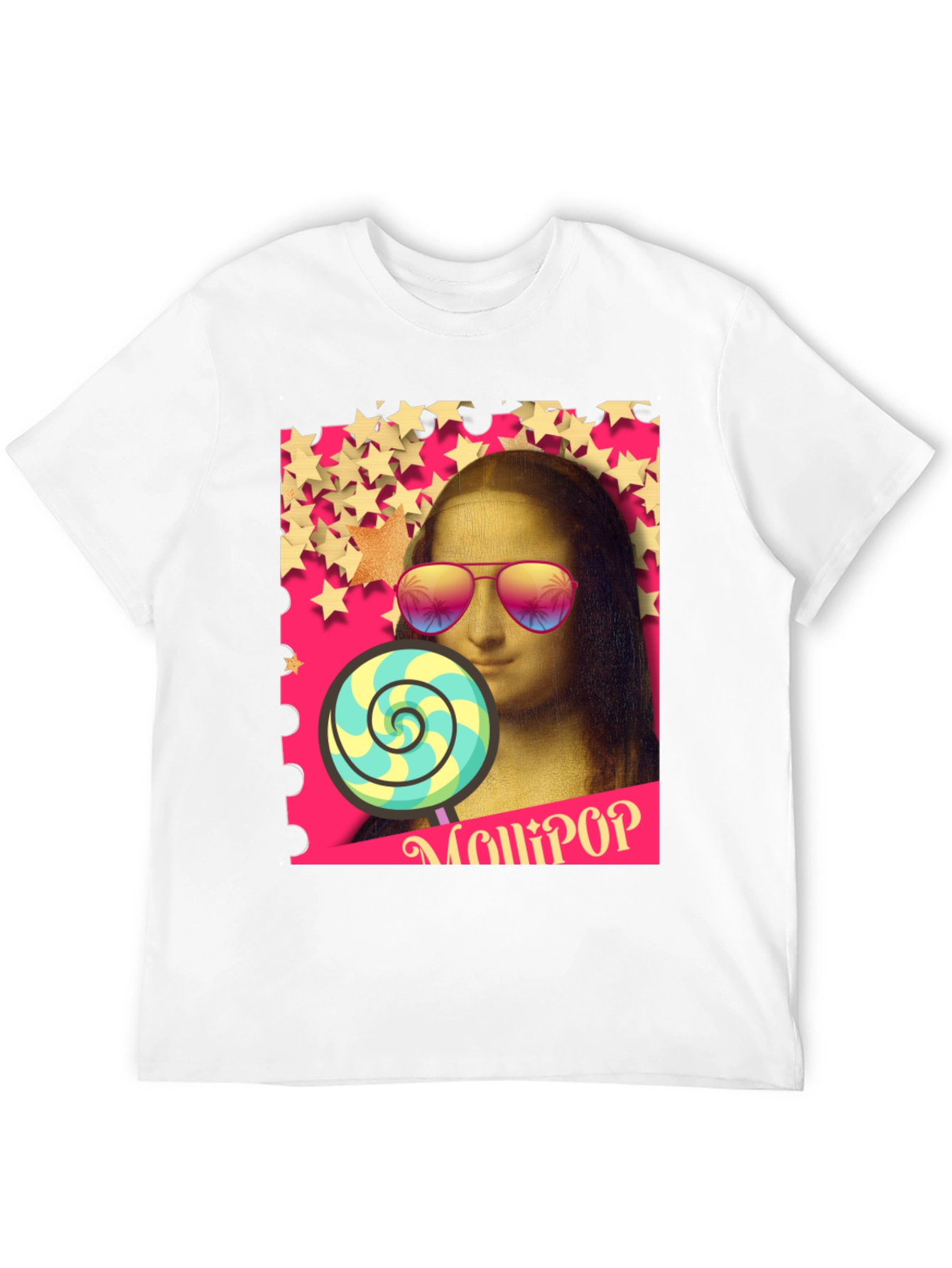 Mona Lisa Lollipop Graphic Tee