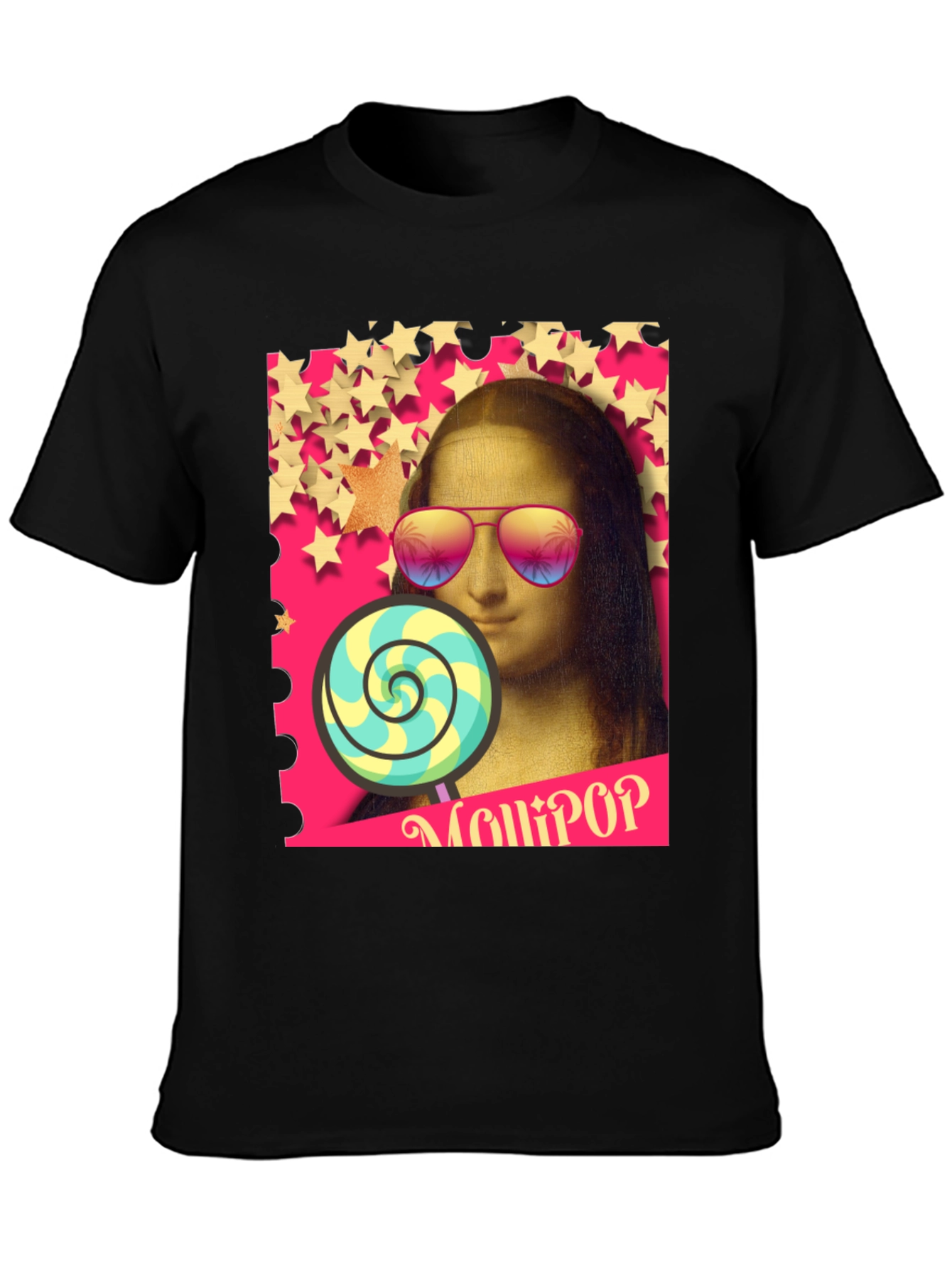 Mona Lisa Lollipop Graphic Tee