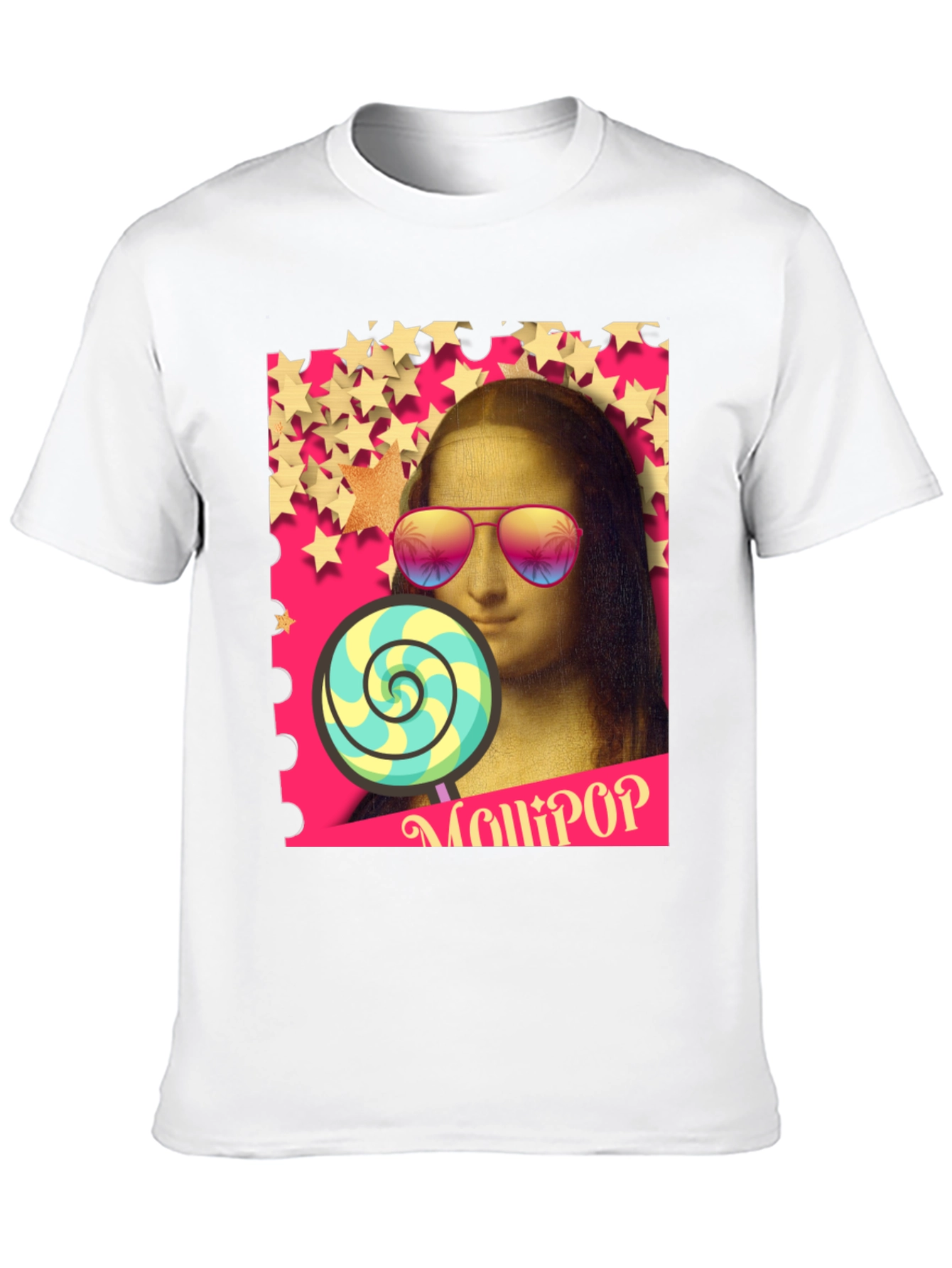 Mona Lisa Lollipop Graphic Tee