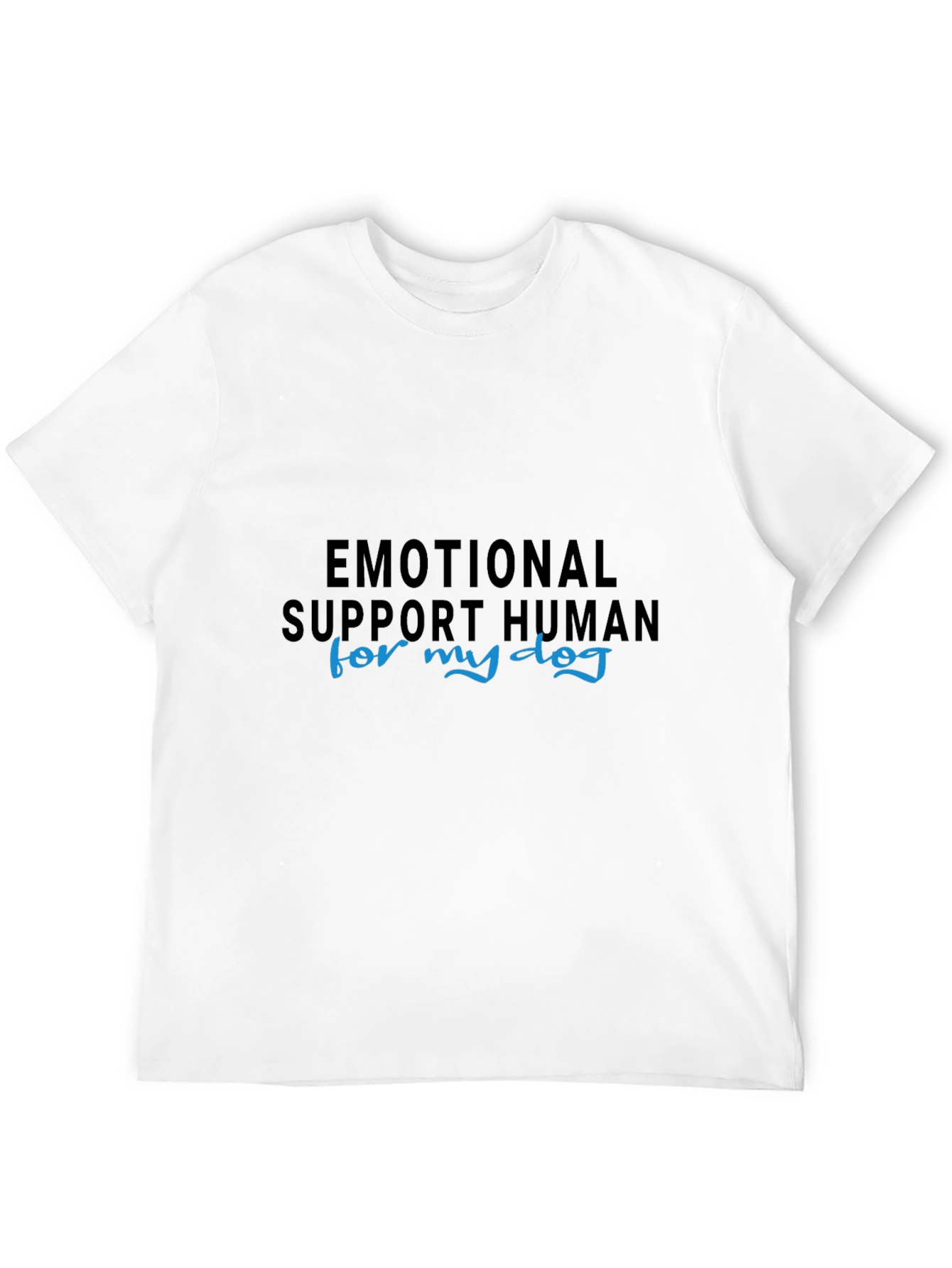 Emotional Support Human Dog Lover T-Shirt