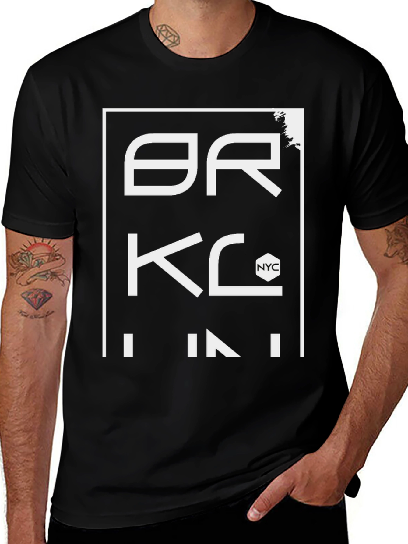 Brooklyn NYC Graphic Tee - Cool Modern Design