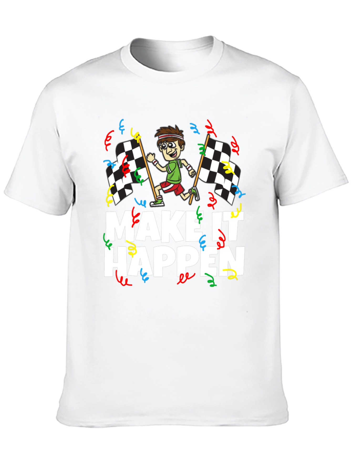 Make It Happen Runner T-Shirt