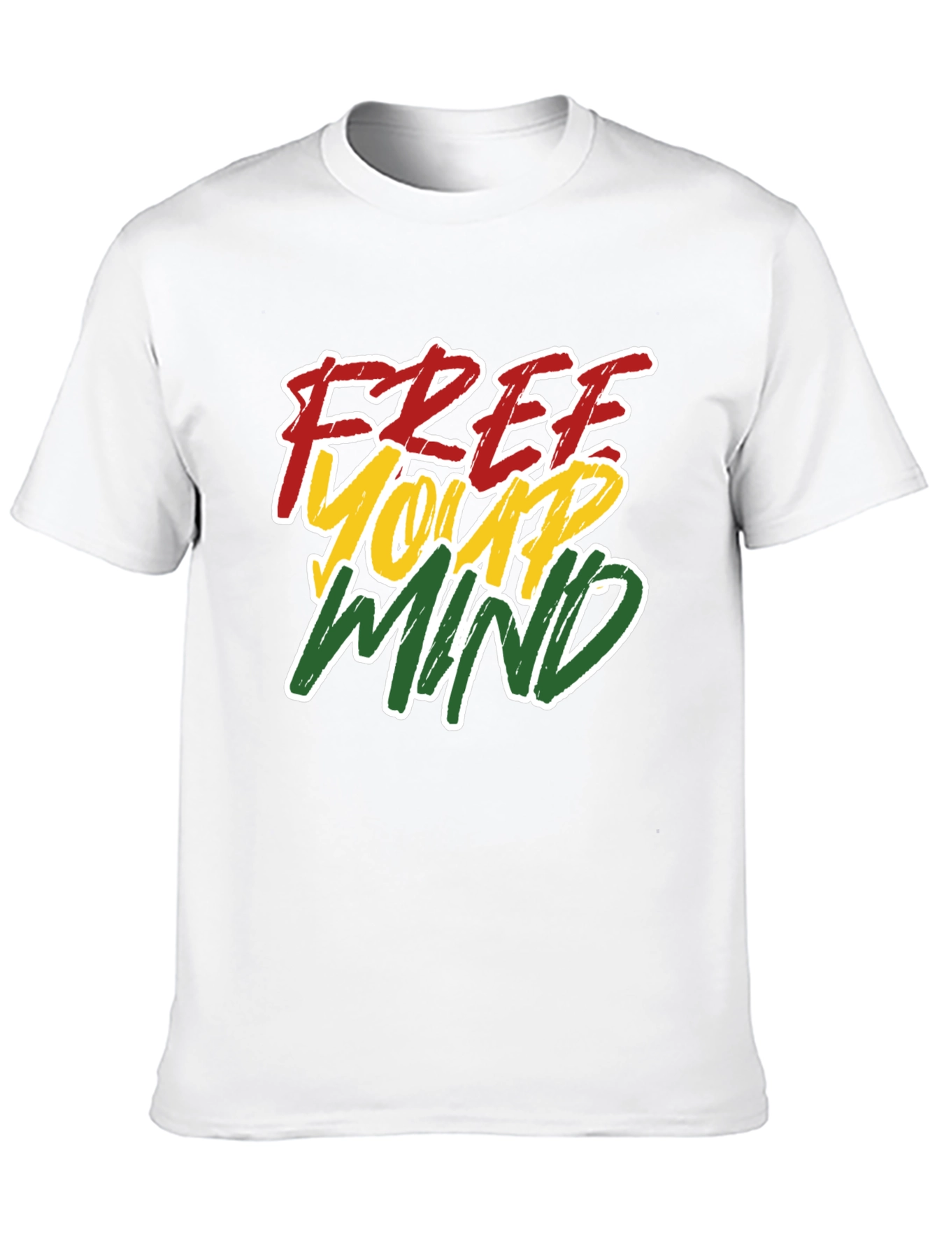 Free Your Mind Black Graphic Tee