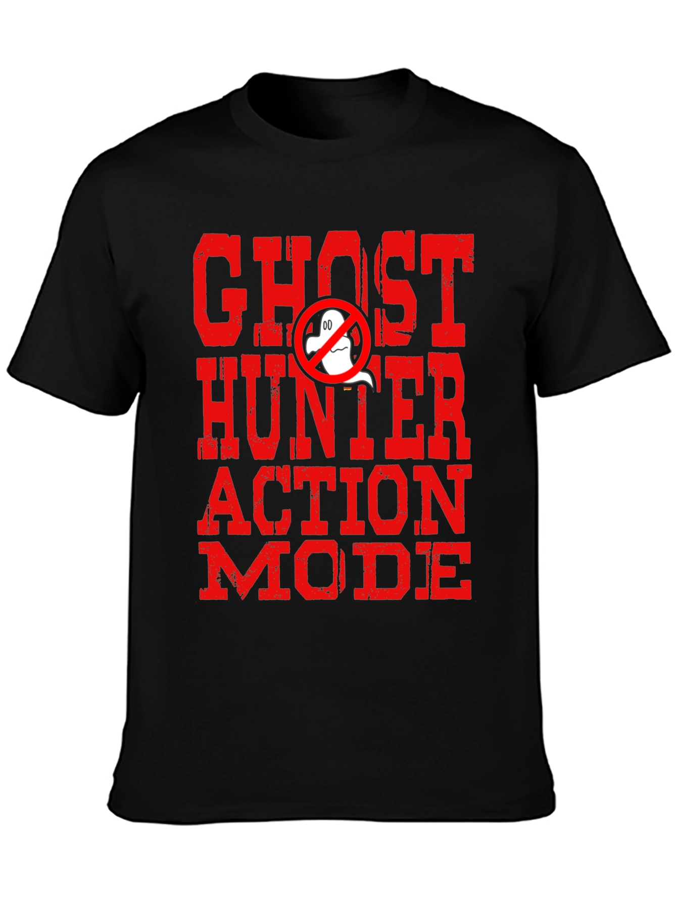 Ghost Hunter Mode Tee - Classic Graphic Print