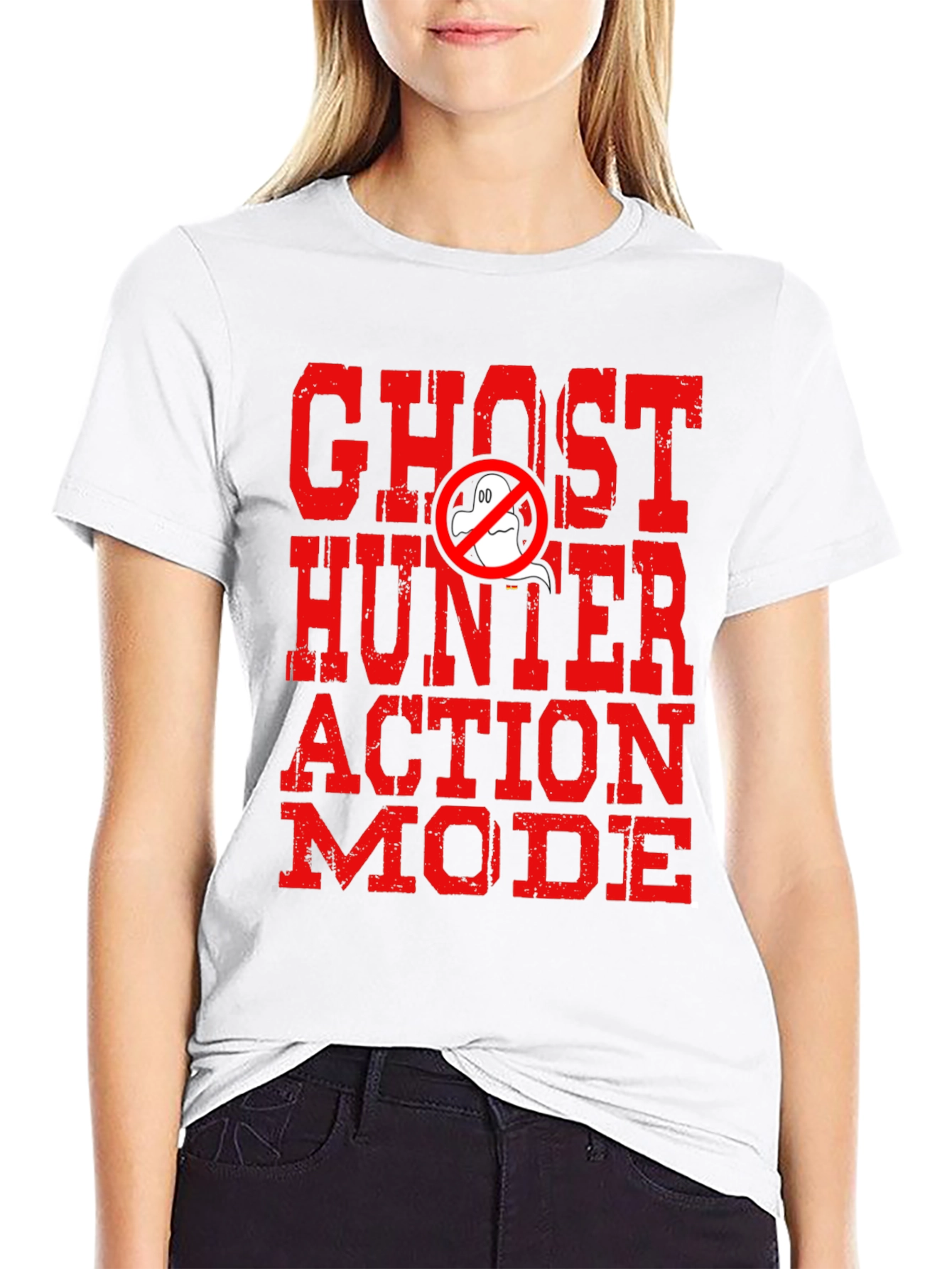 Ghost Hunter Mode Tee - Classic Graphic Print