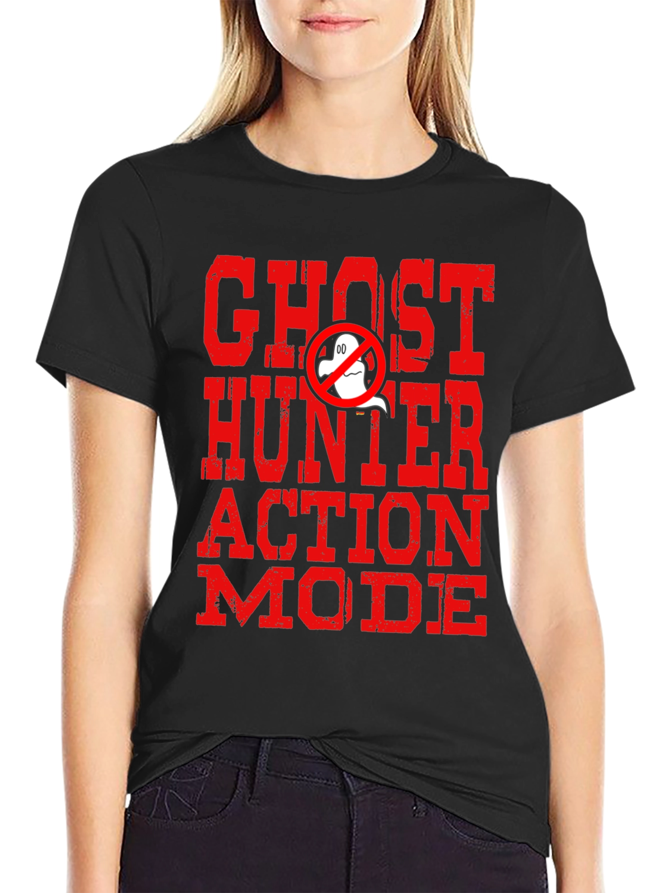 Ghost Hunter Mode Tee - Classic Graphic Print
