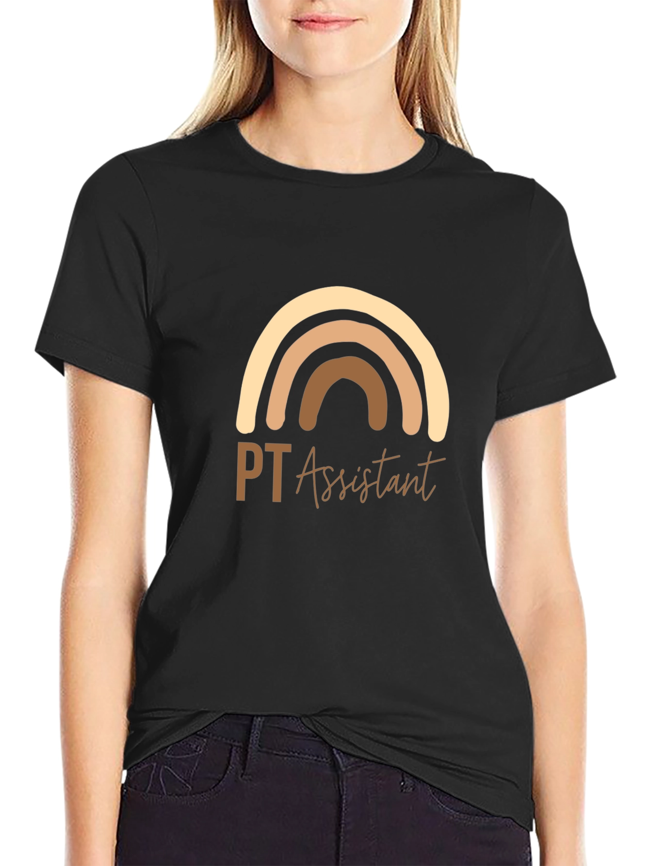 PT Assistant Rainbow Graphic Tee - Physical Therapy