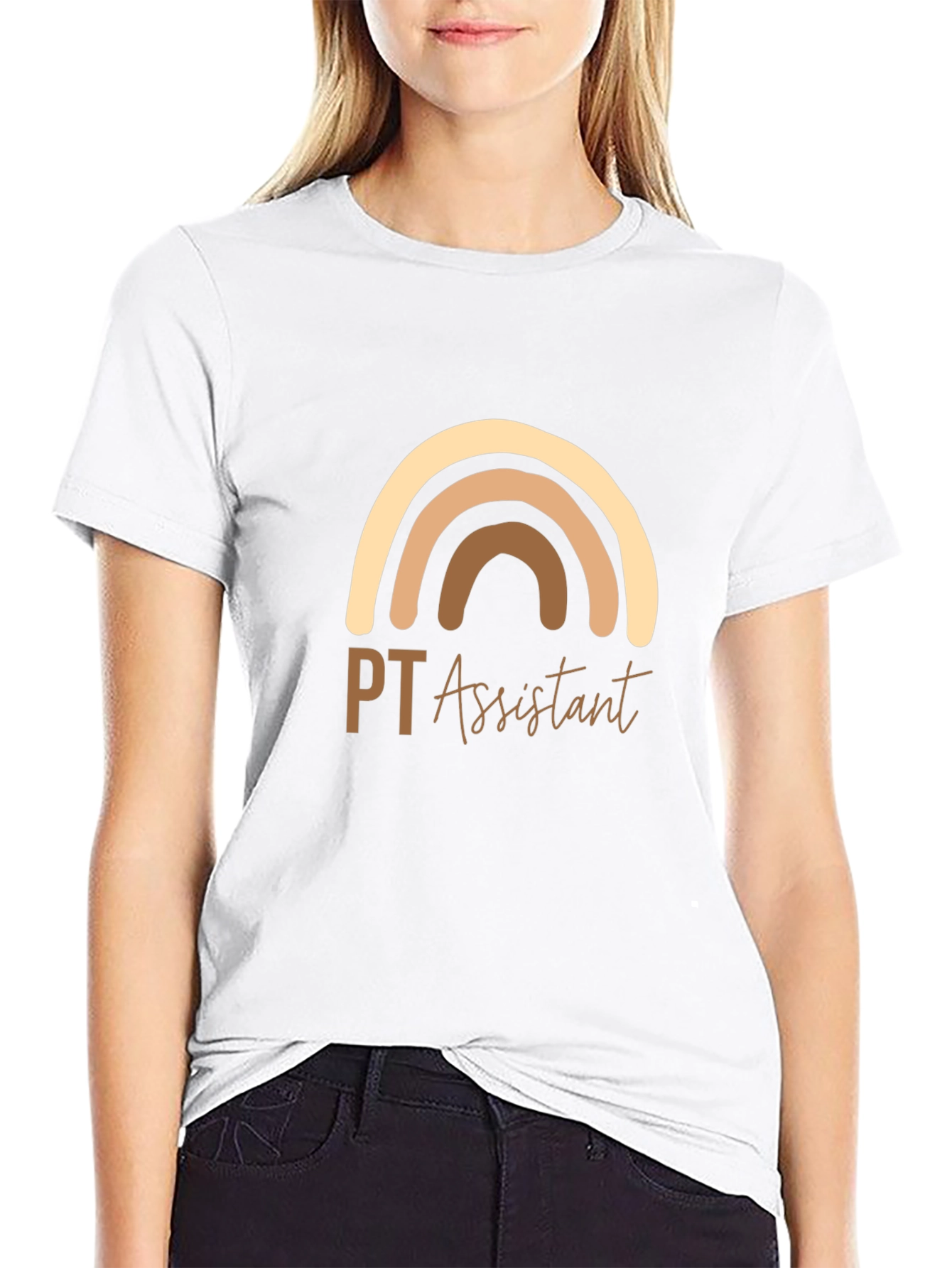 PT Assistant Rainbow Graphic Tee - Physical Therapy