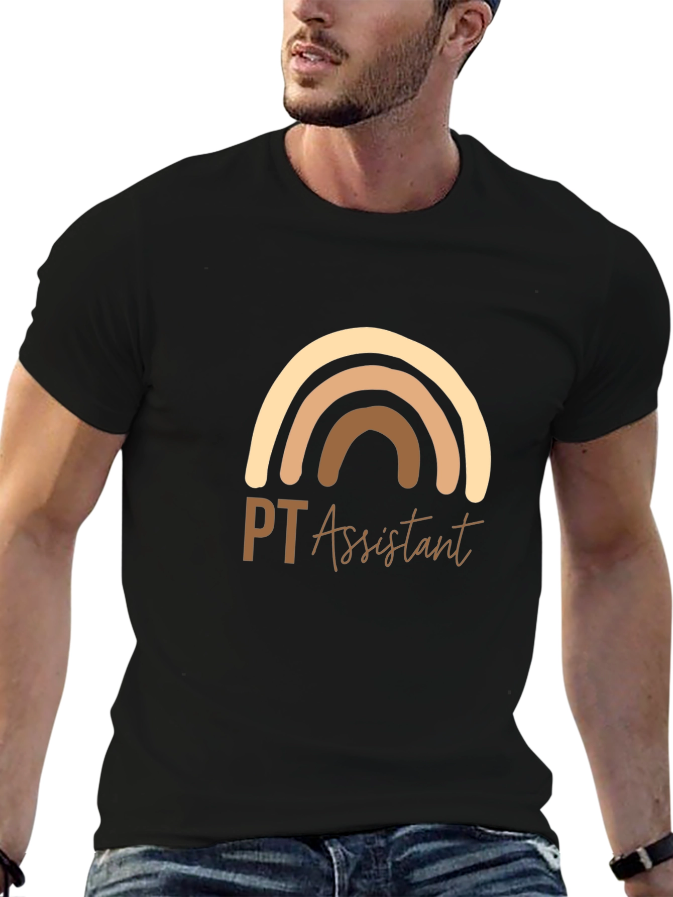 PT Assistant Rainbow Graphic Tee - Physical Therapy