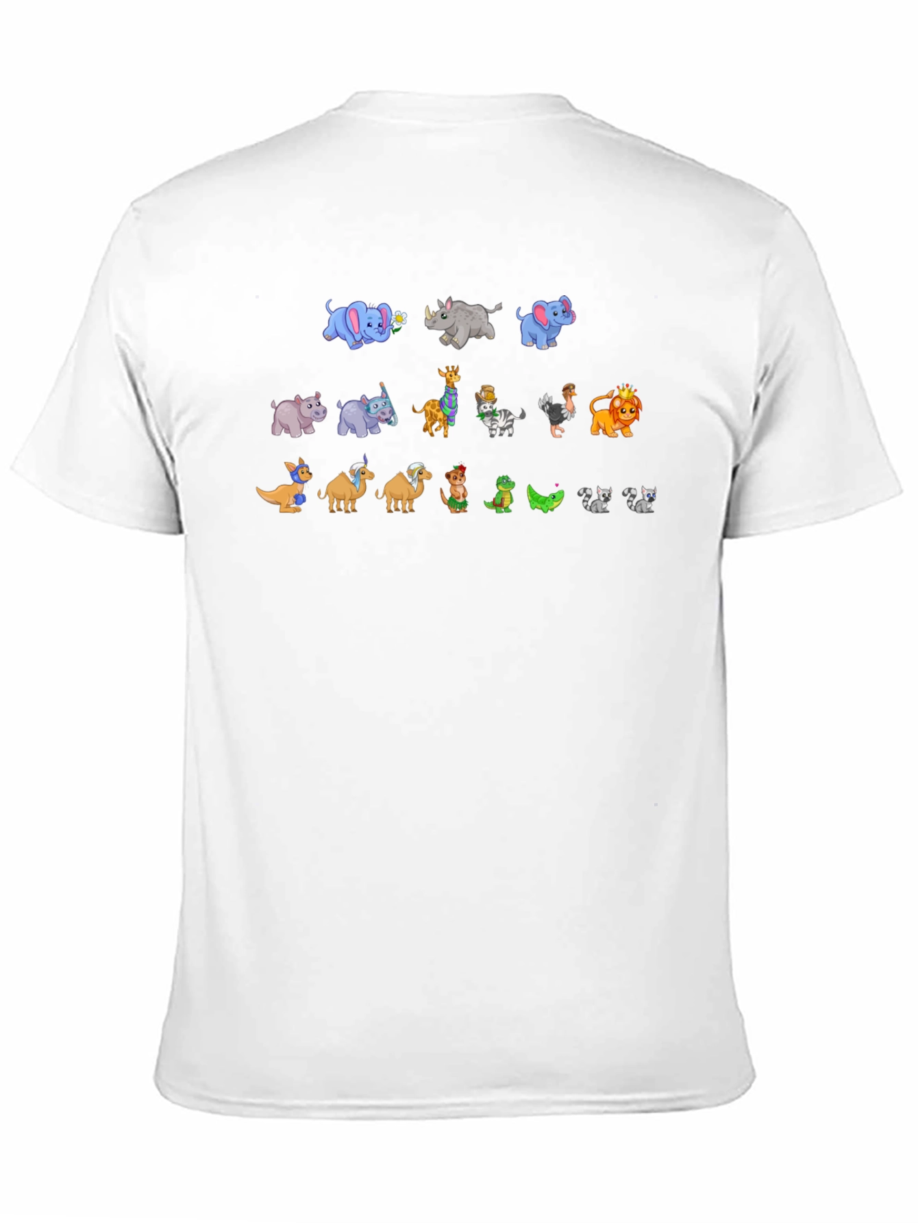 Cartoon Animals T-Shirt