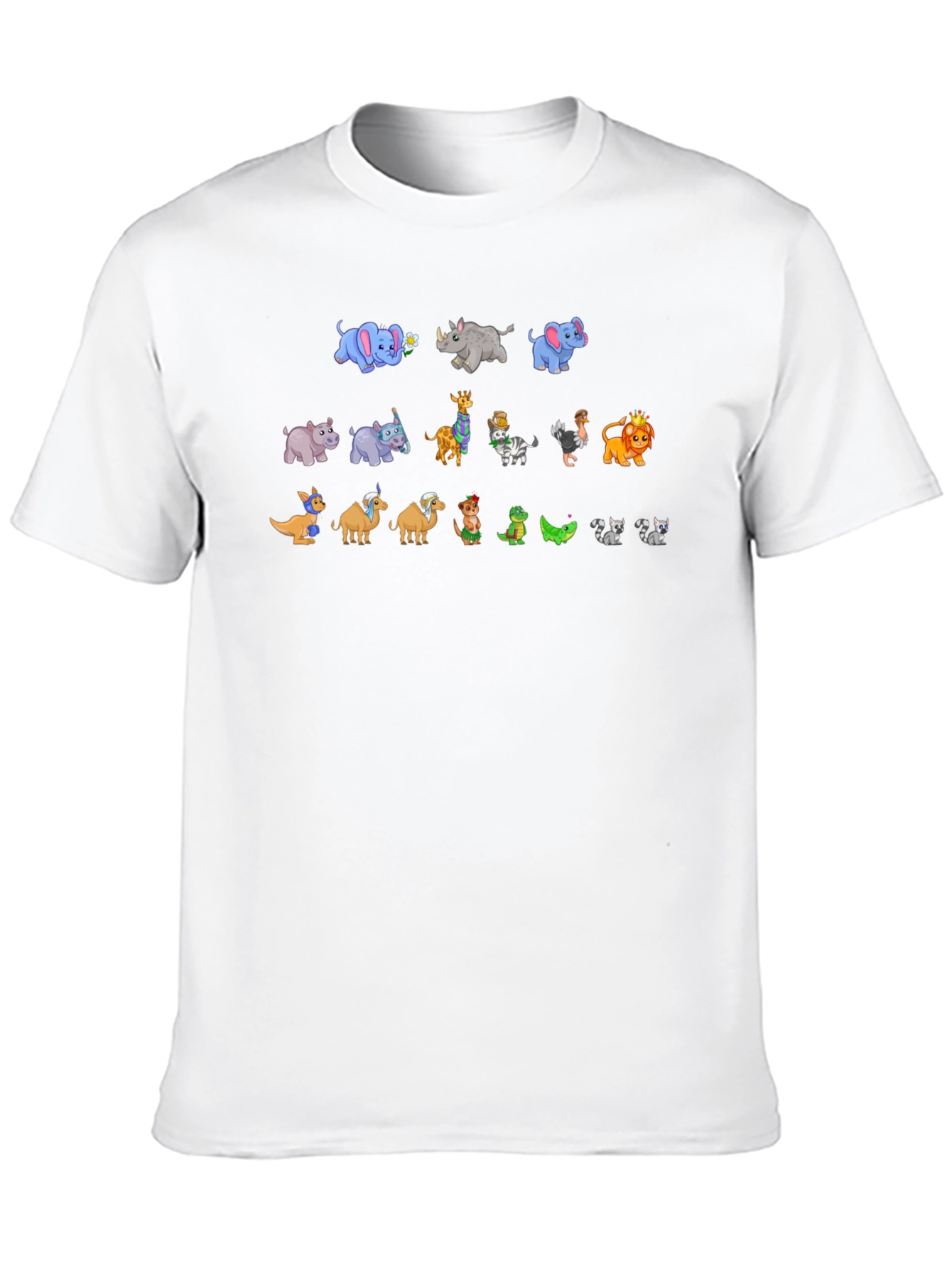 Cartoon Animals T-Shirt