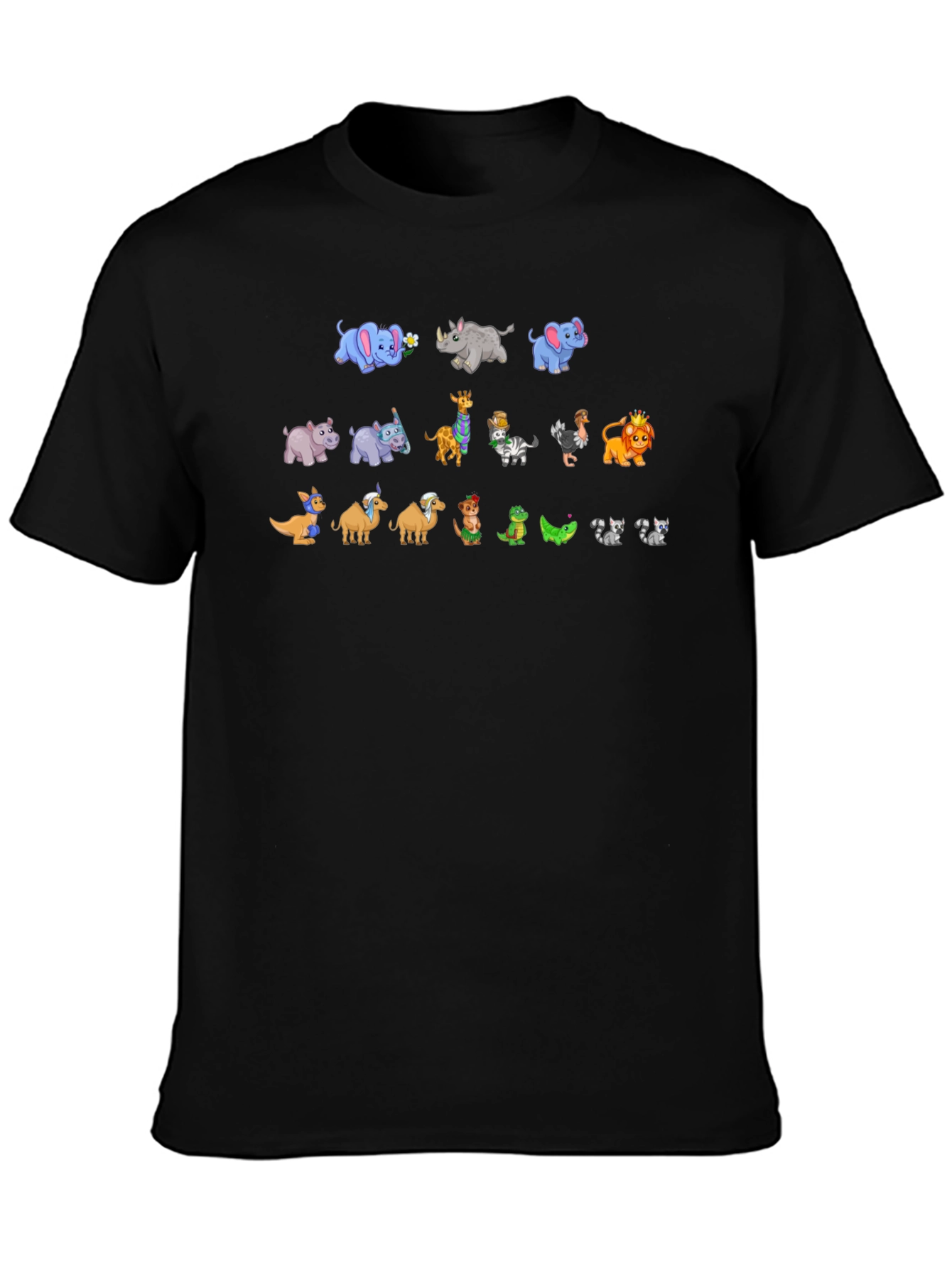 Cartoon Animals T-Shirt