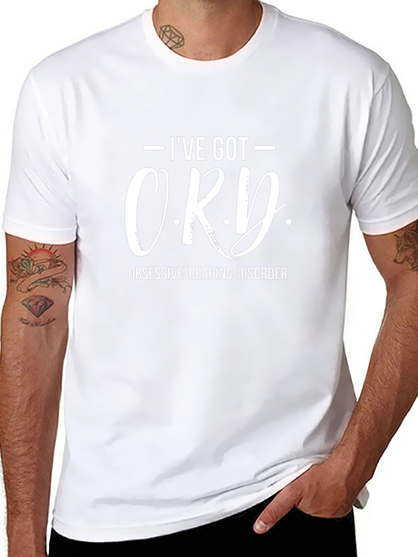 Funny Obsessive Reading Disorder O.R.D. T-Shirt