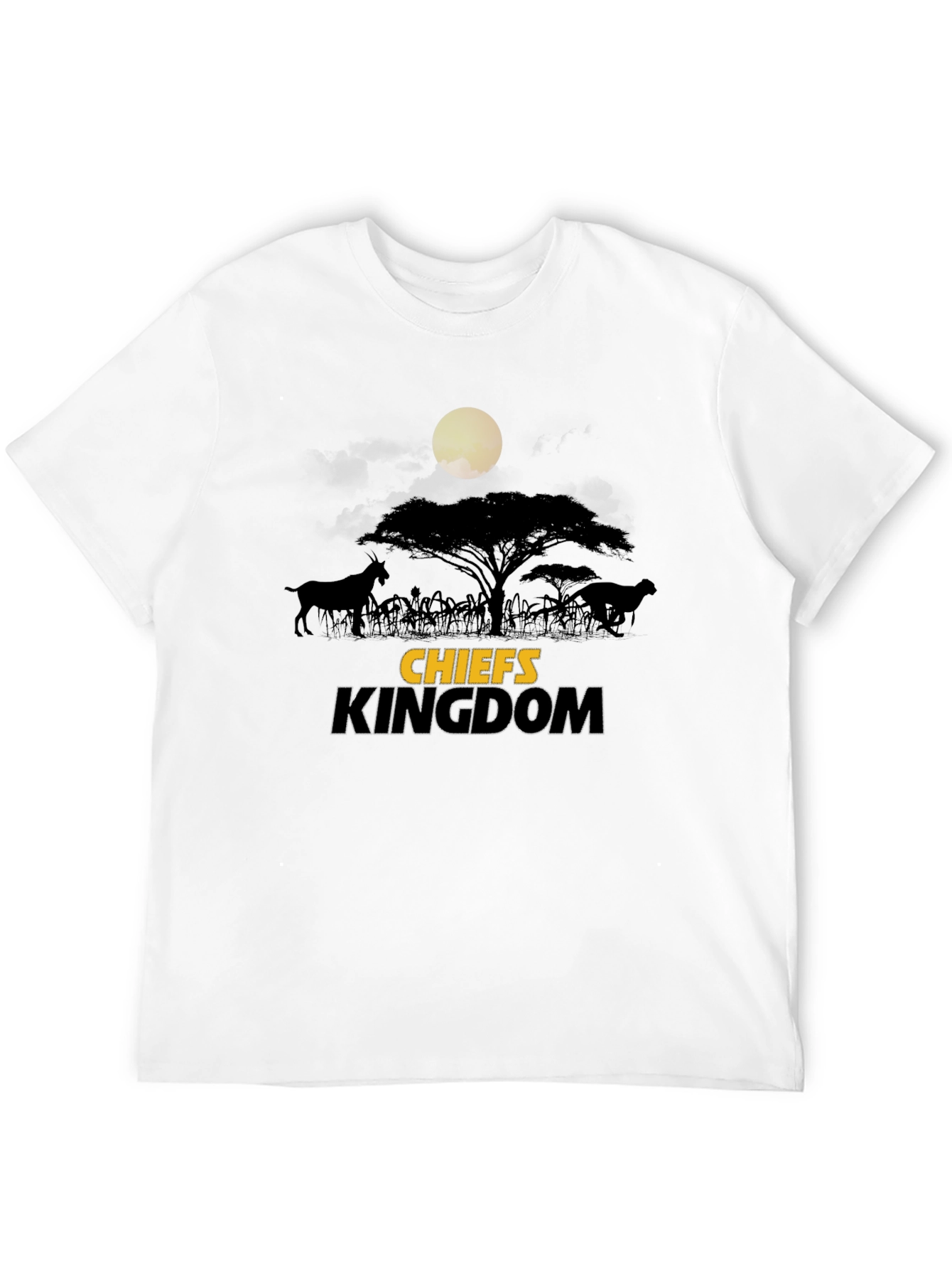 Chiefs Kingdom Graphic T-Shirt - Black
