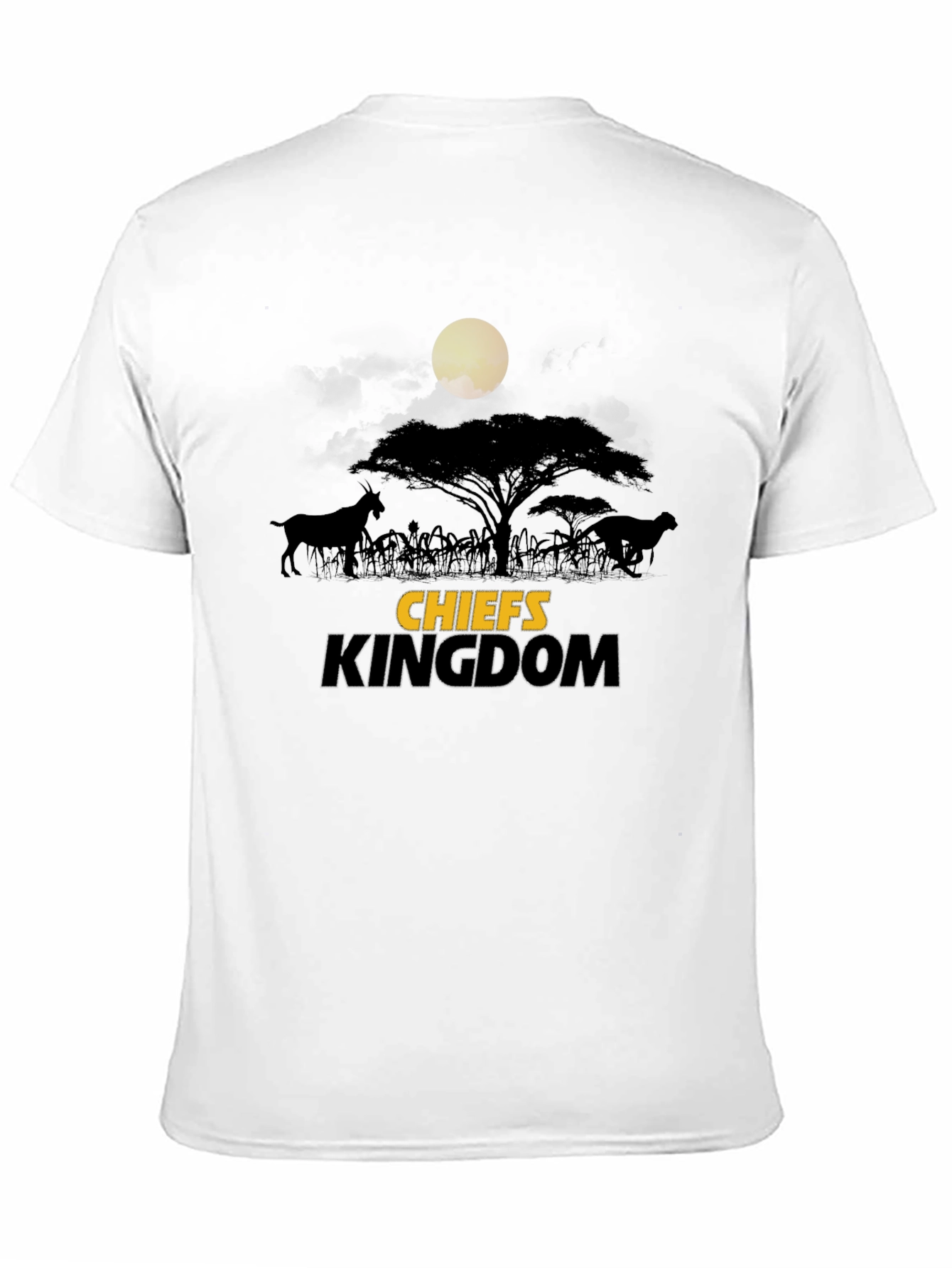 Chiefs Kingdom Graphic T-Shirt - Black
