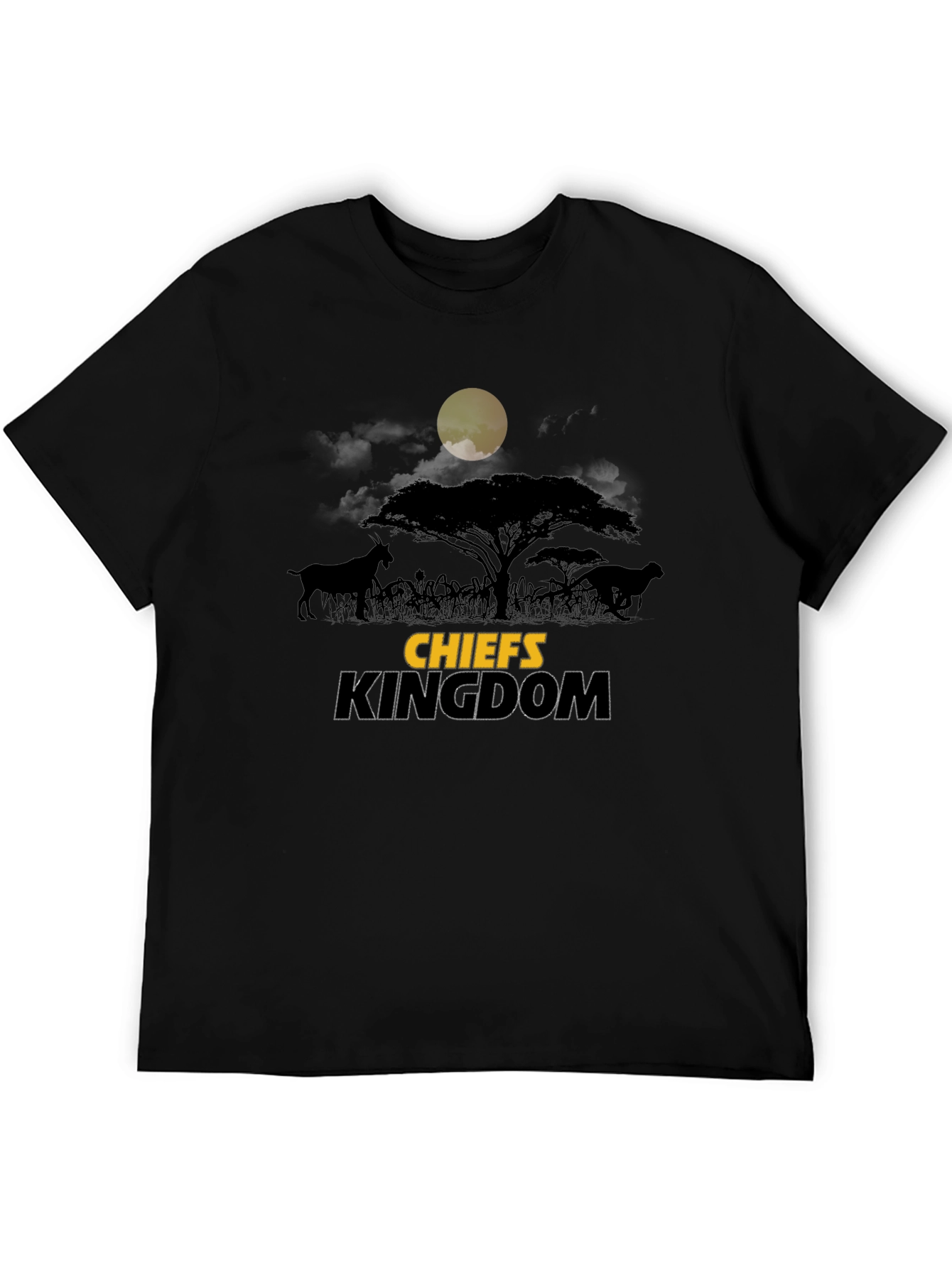Chiefs Kingdom Graphic T-Shirt - Black