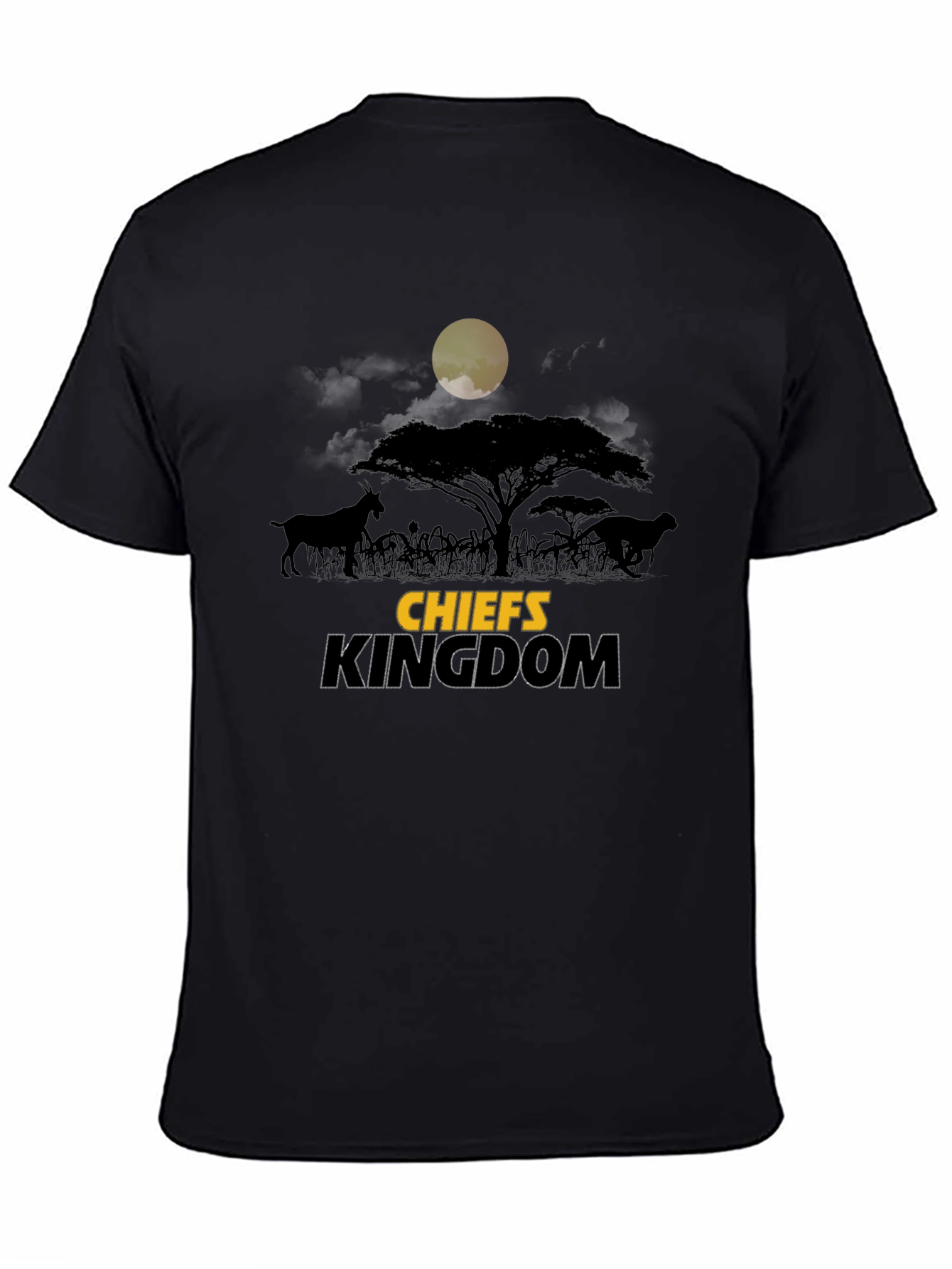 Chiefs Kingdom Graphic T-Shirt - Black