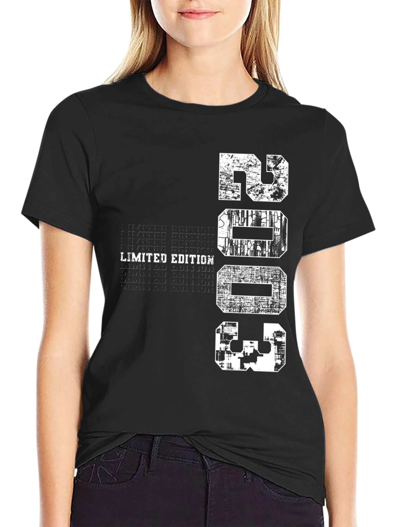 Limited Edition 2003 Graphic Tee - Distressed Style