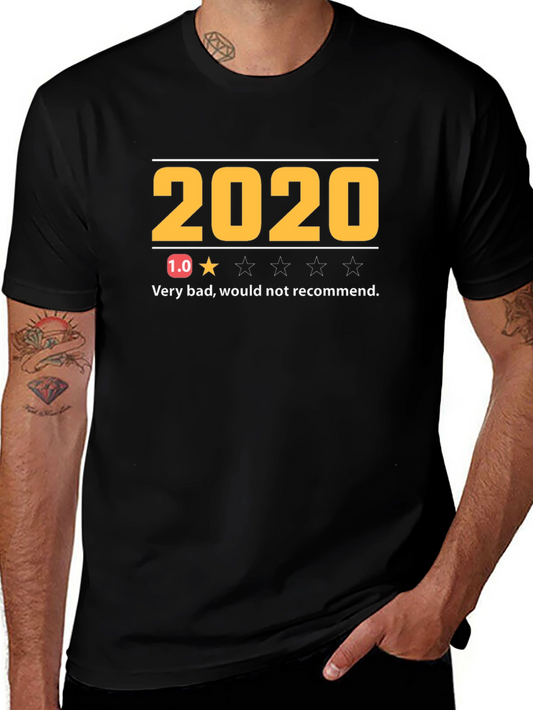 2020 Review T-Shirt - One Star Would Not Recommend