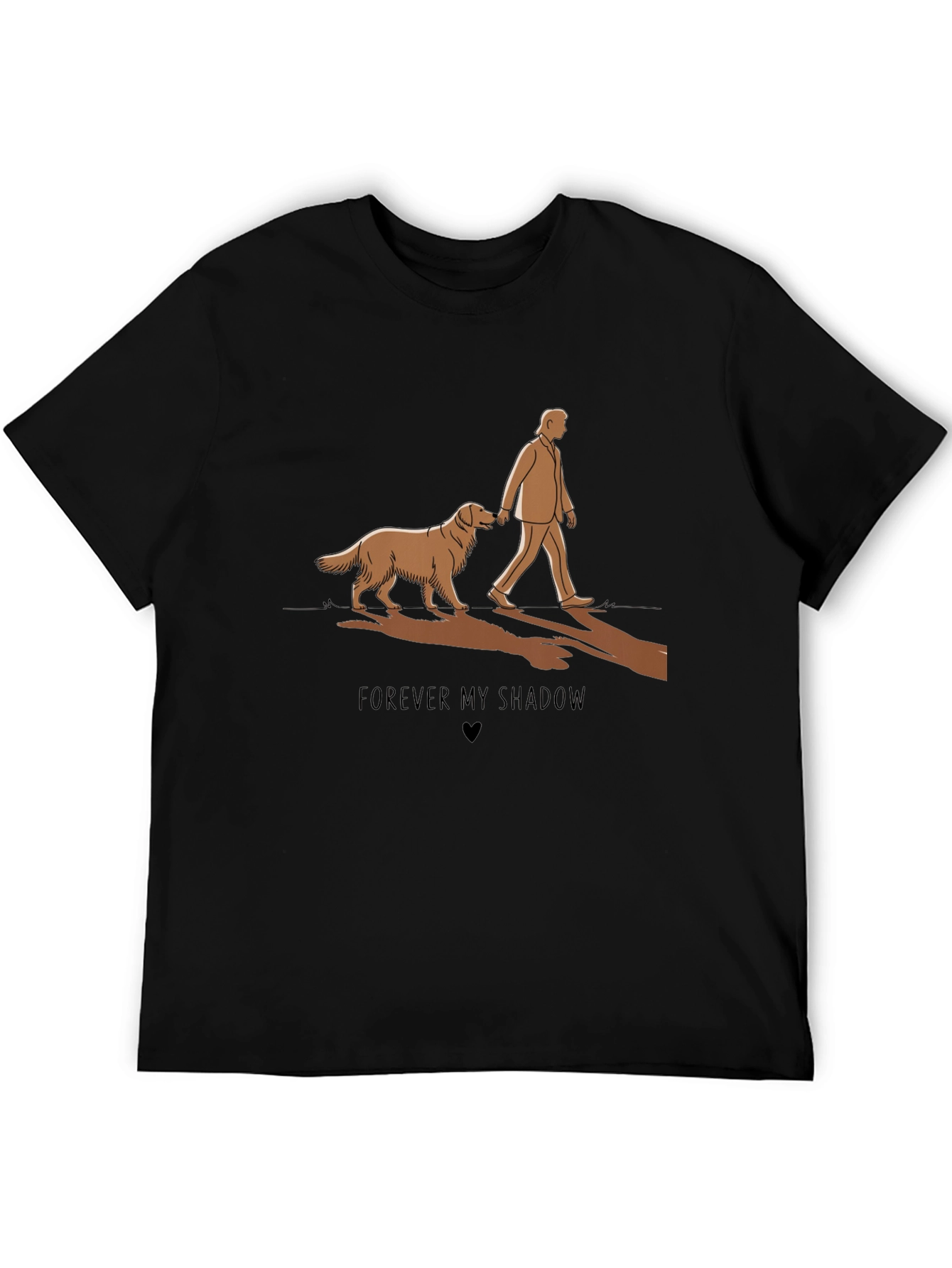 Forever My Shadow T-Shirt Dog Lover Tee