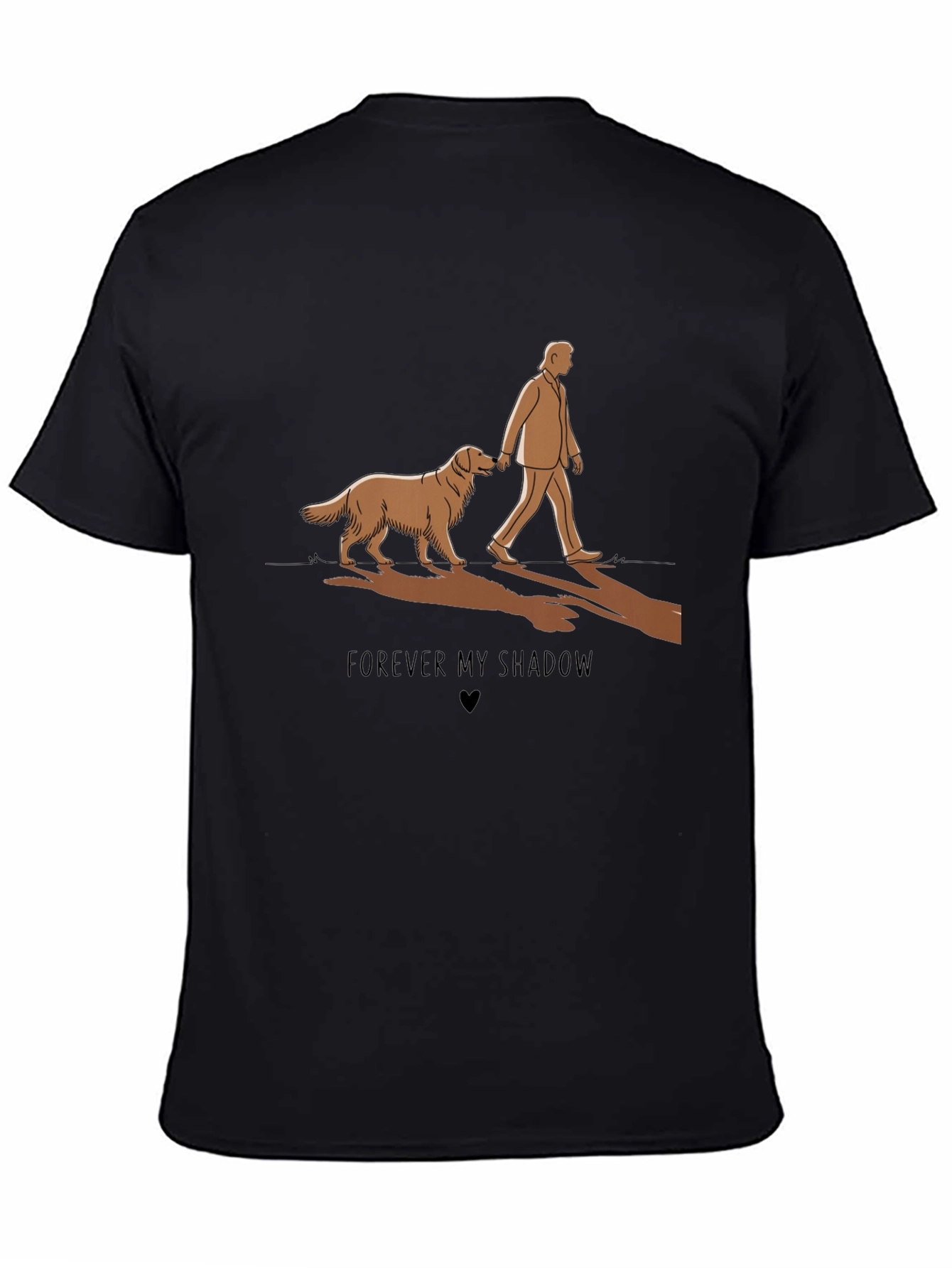 Forever My Shadow T-Shirt Dog Lover Tee