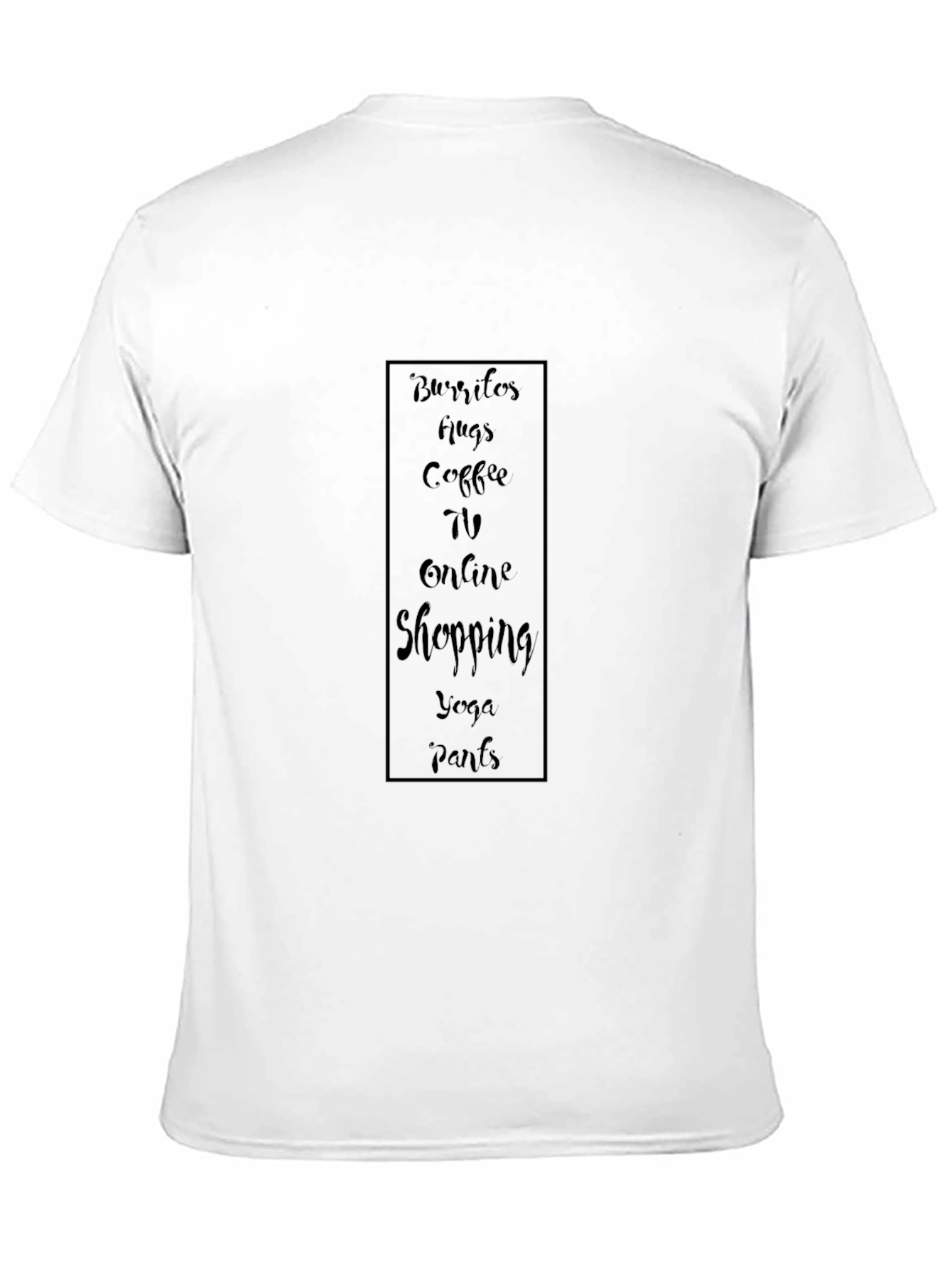 Burritos Hugs Coffee TV Graphic Tee