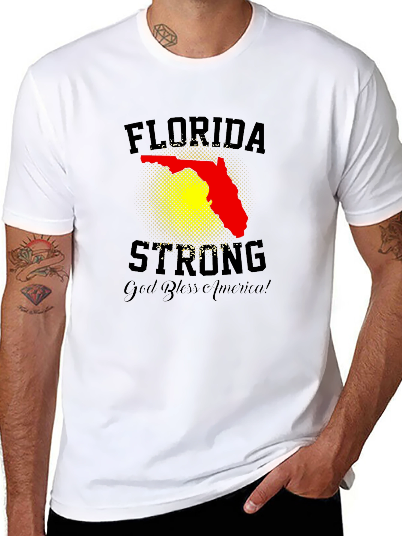 Florida Strong T-Shirt - God Bless America