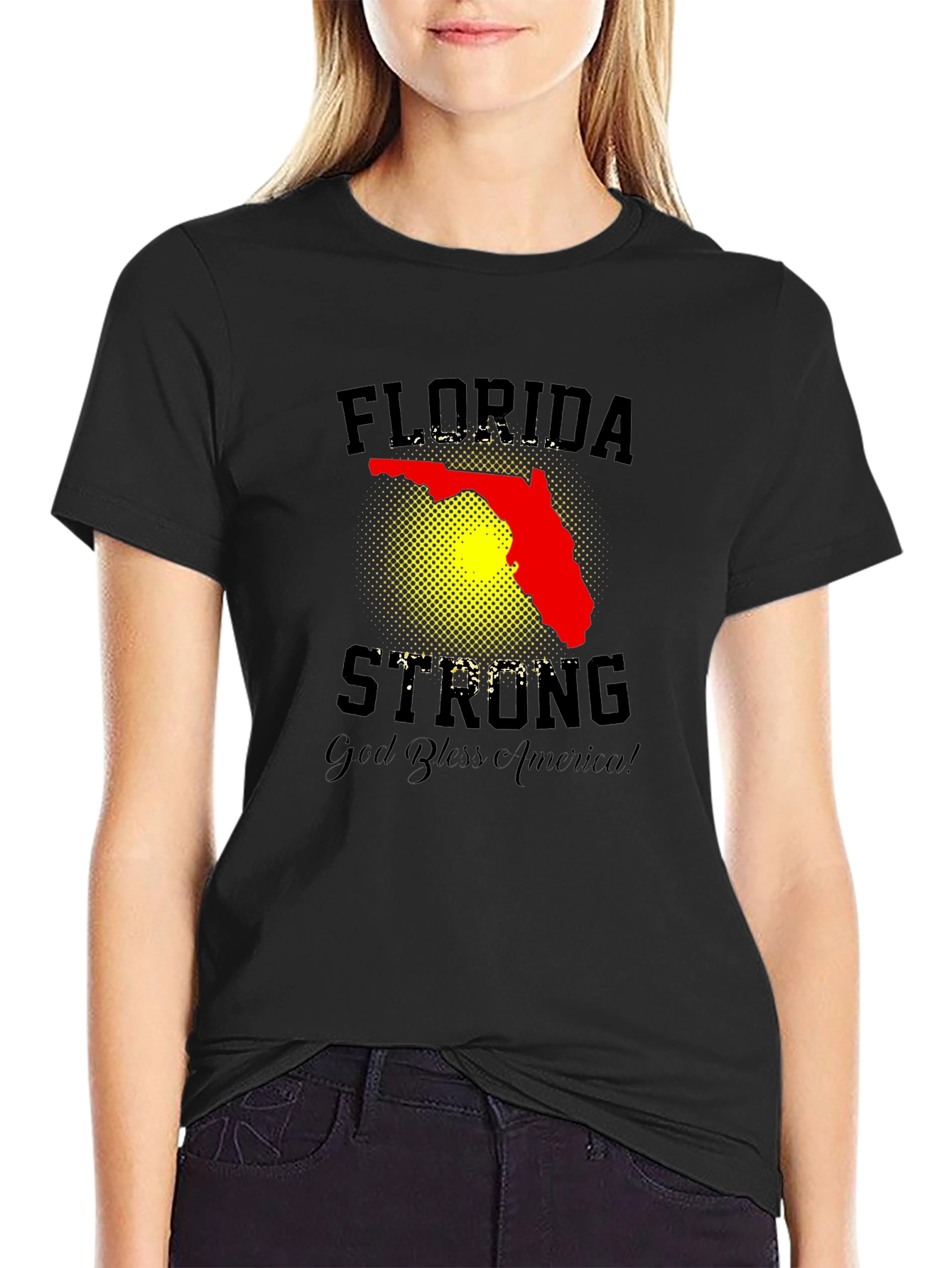 Florida Strong T-Shirt - God Bless America
