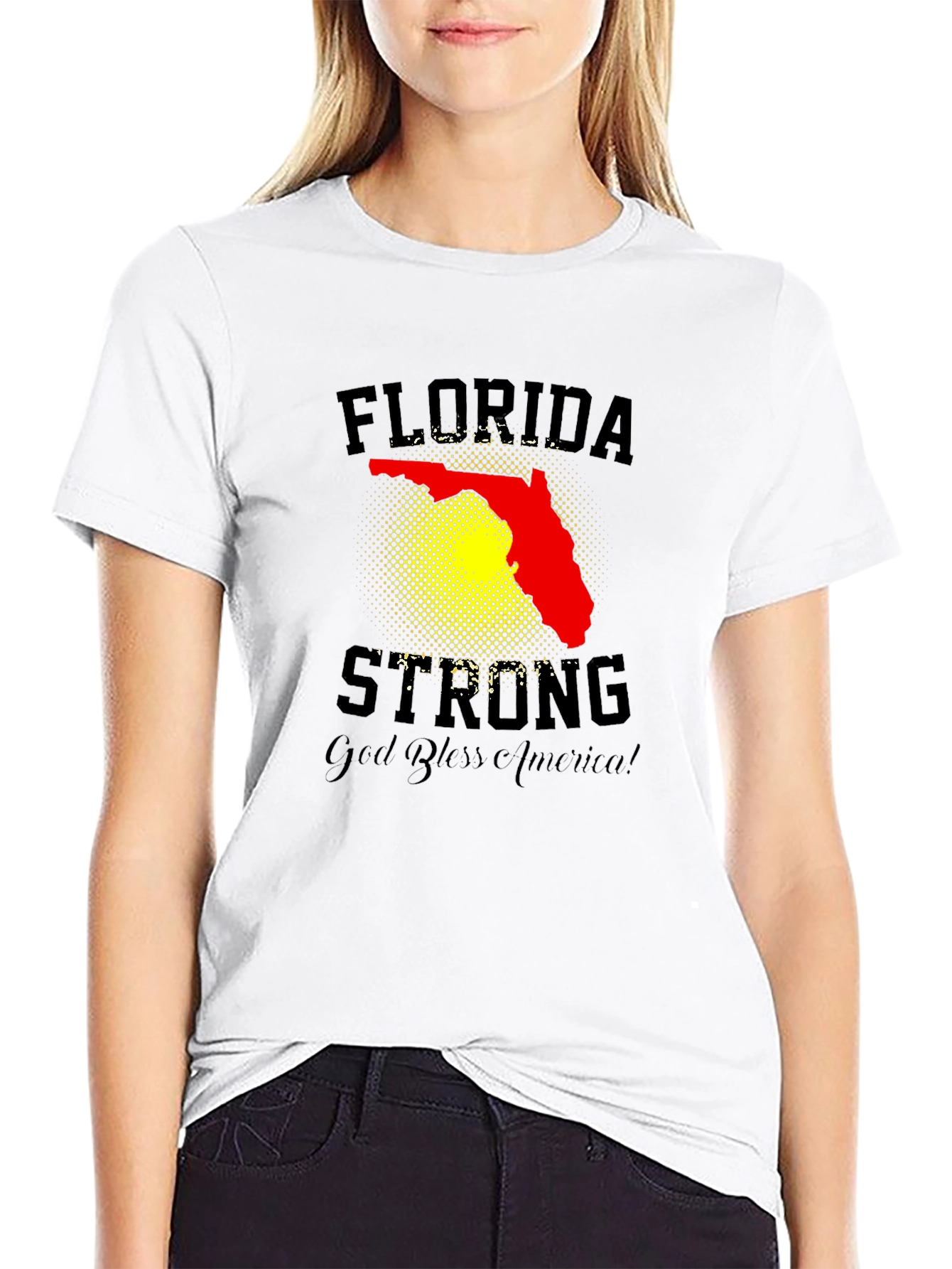 Florida Strong T-Shirt - God Bless America