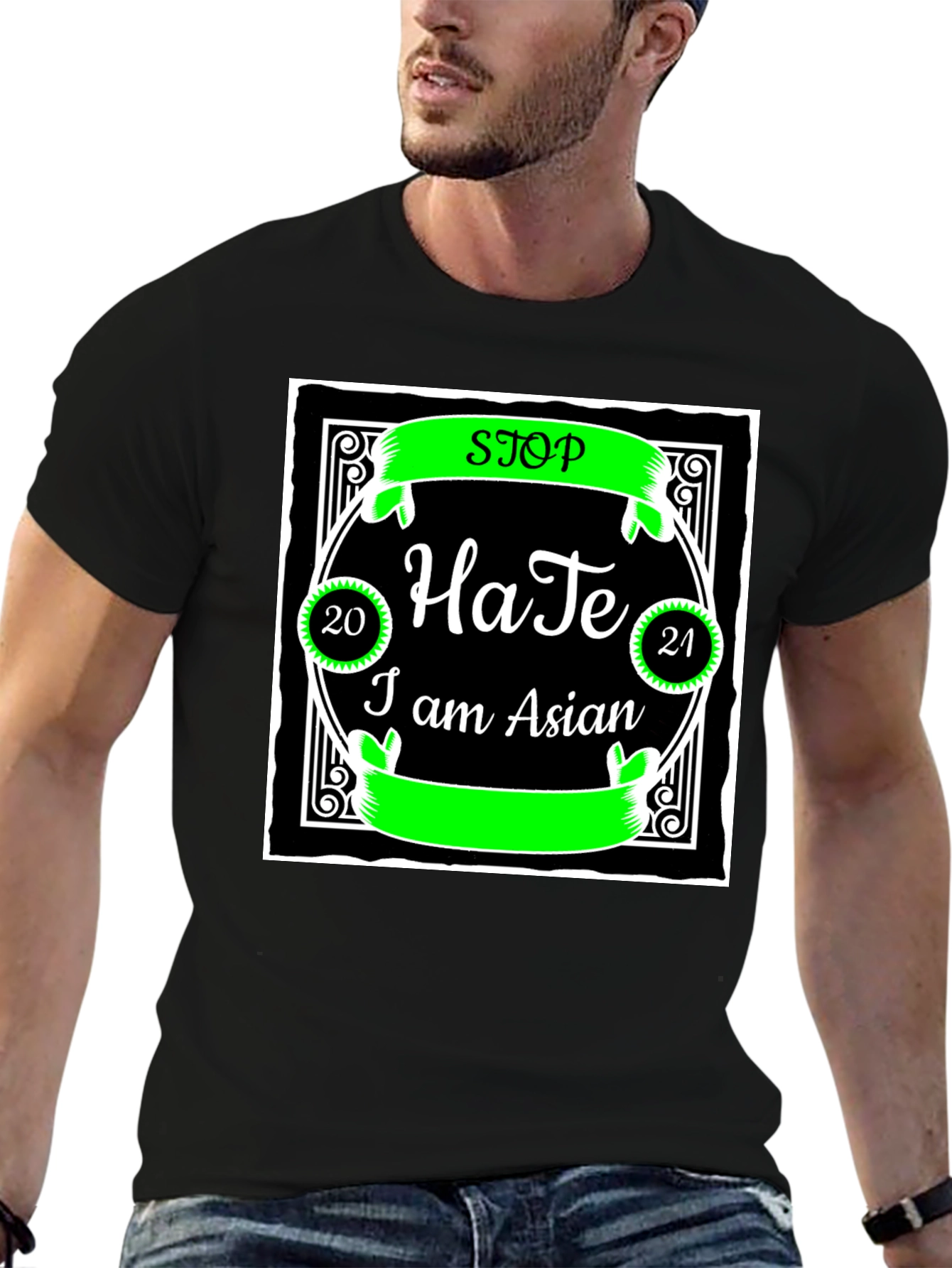 Stop Hate I am Asian T-Shirt