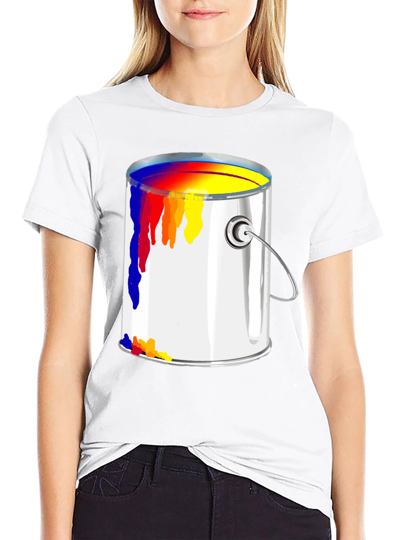 Paint Can Tee - Unique Graphic T-Shirt