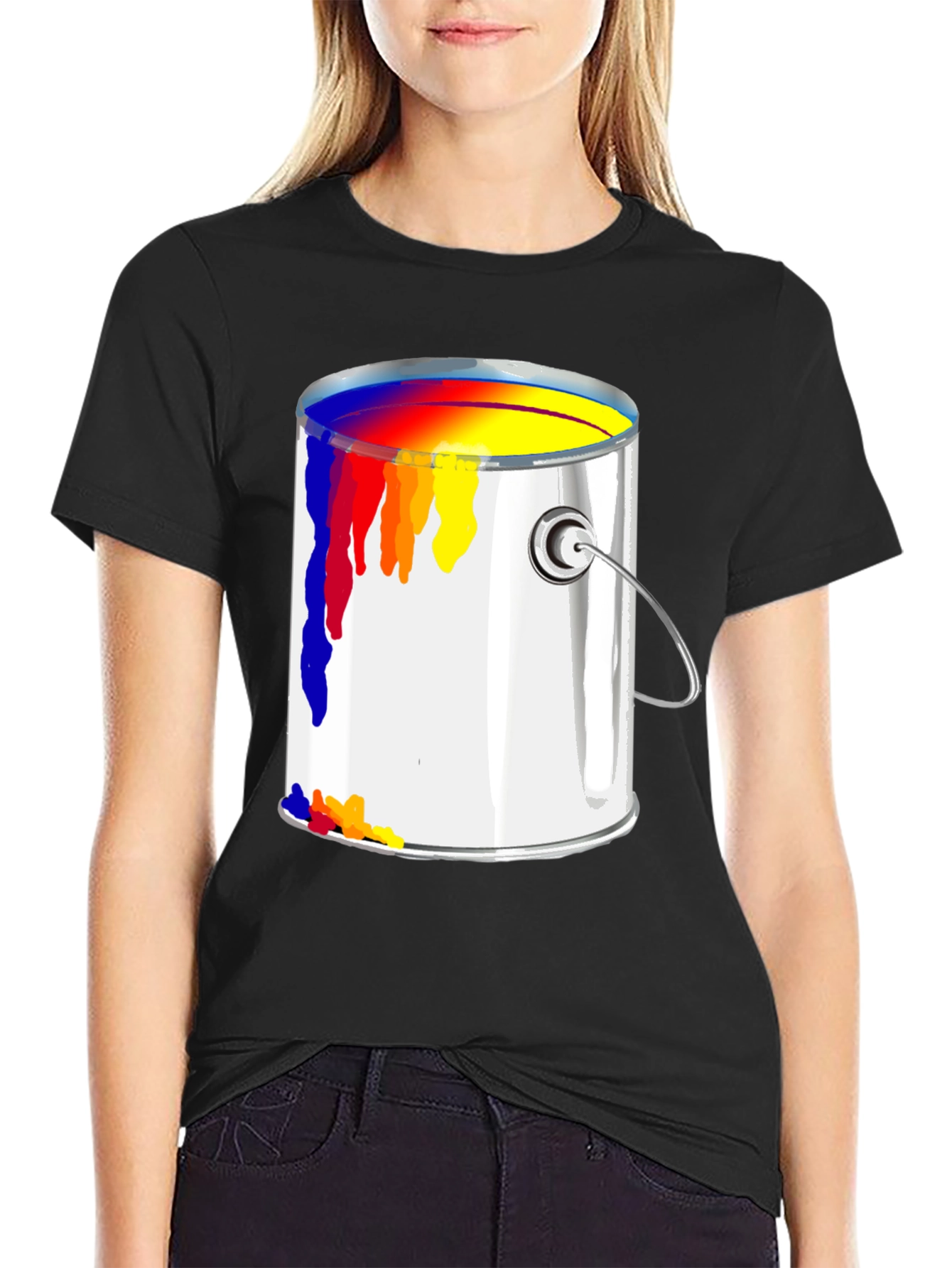 Paint Can Tee - Unique Graphic T-Shirt