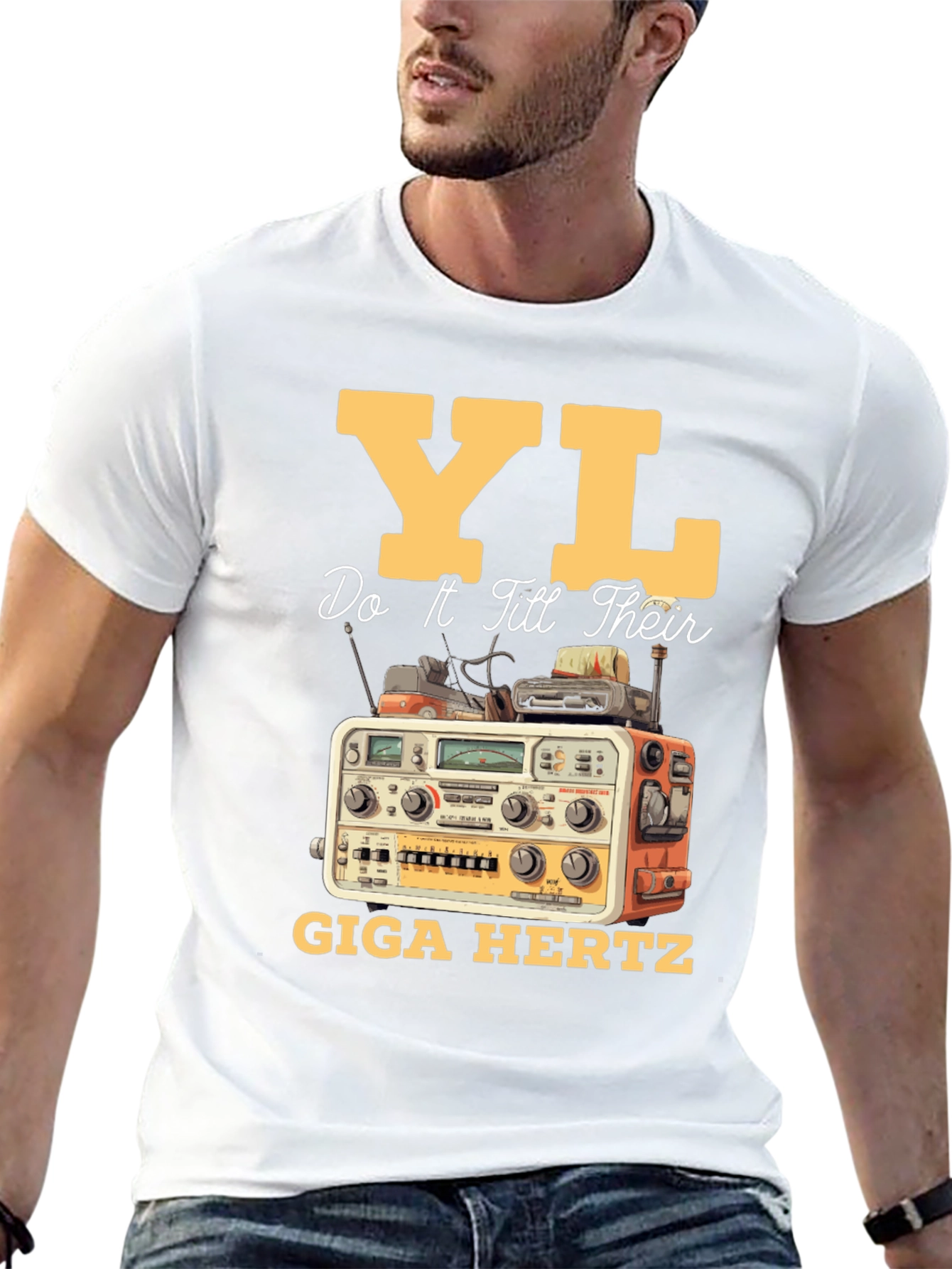 YL Giga Hertz Black T-Shirt