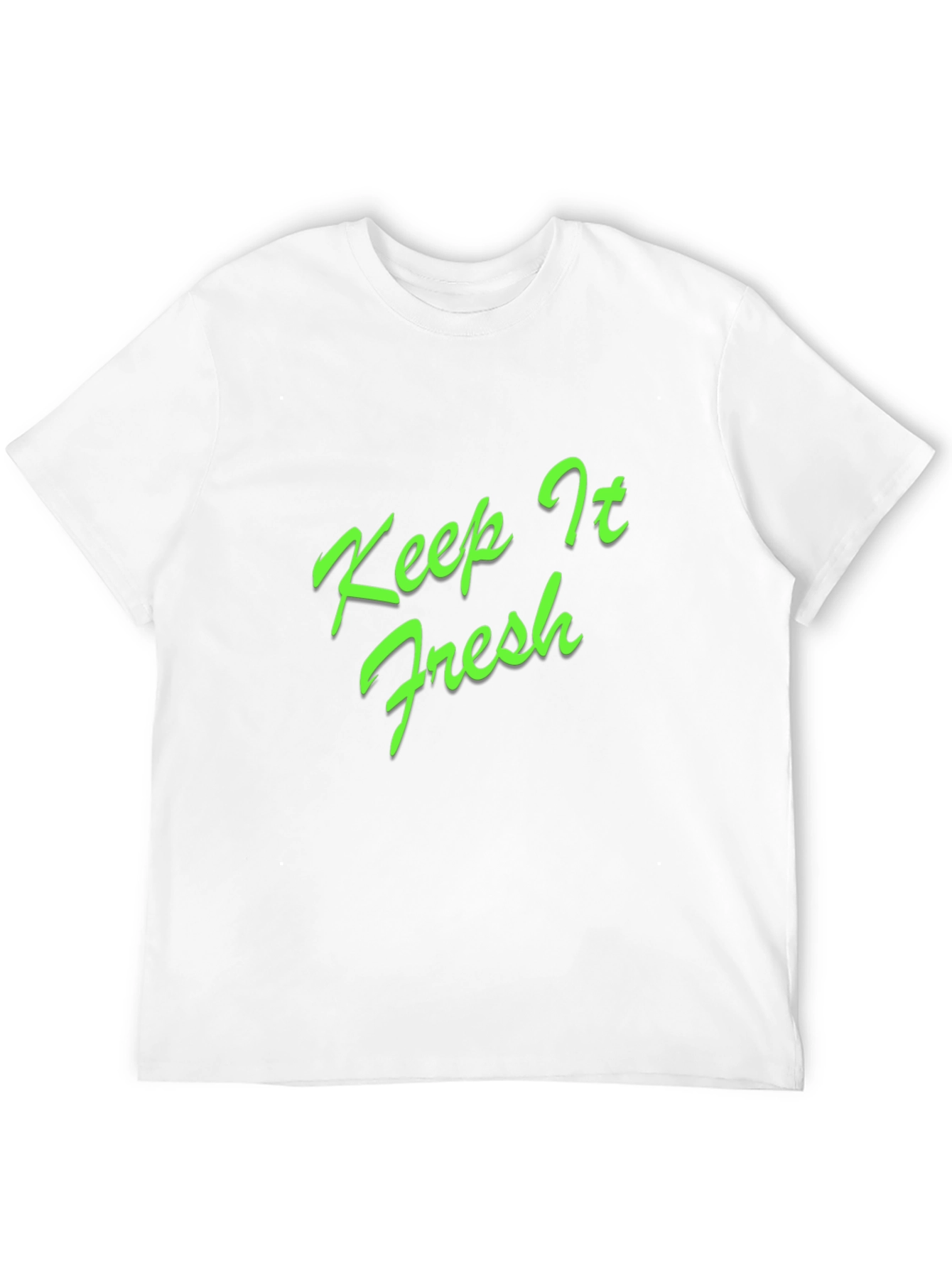 Keep It Fresh Black Graphic Tee